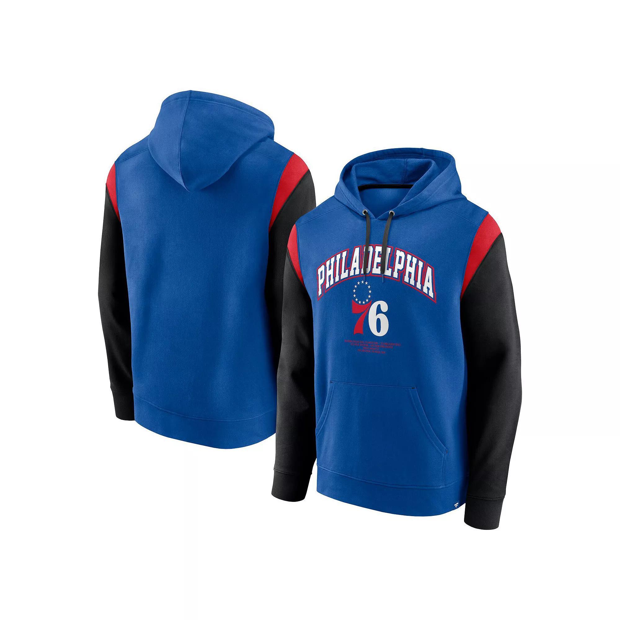 Men's Fanatics Royal Philadelphia 76ers Scorer Pullover Hoodie,  Product Image