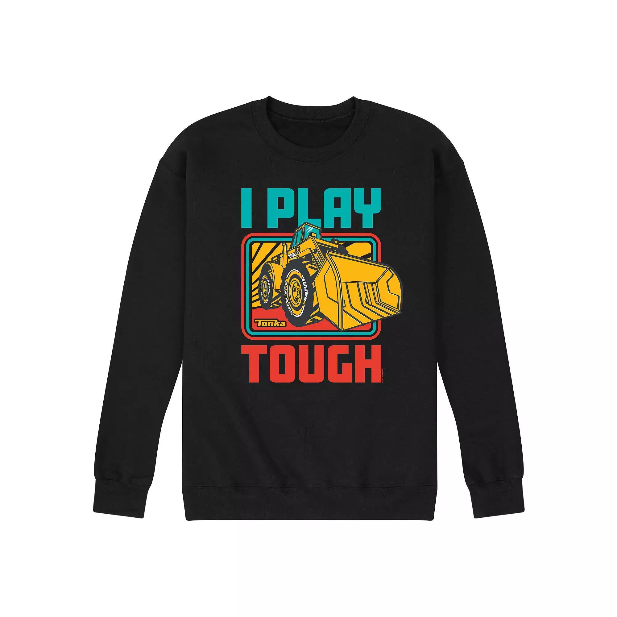 Men's Tonka I Play Tough Fleece Sweatshirt, Size: Small, Black Product Image