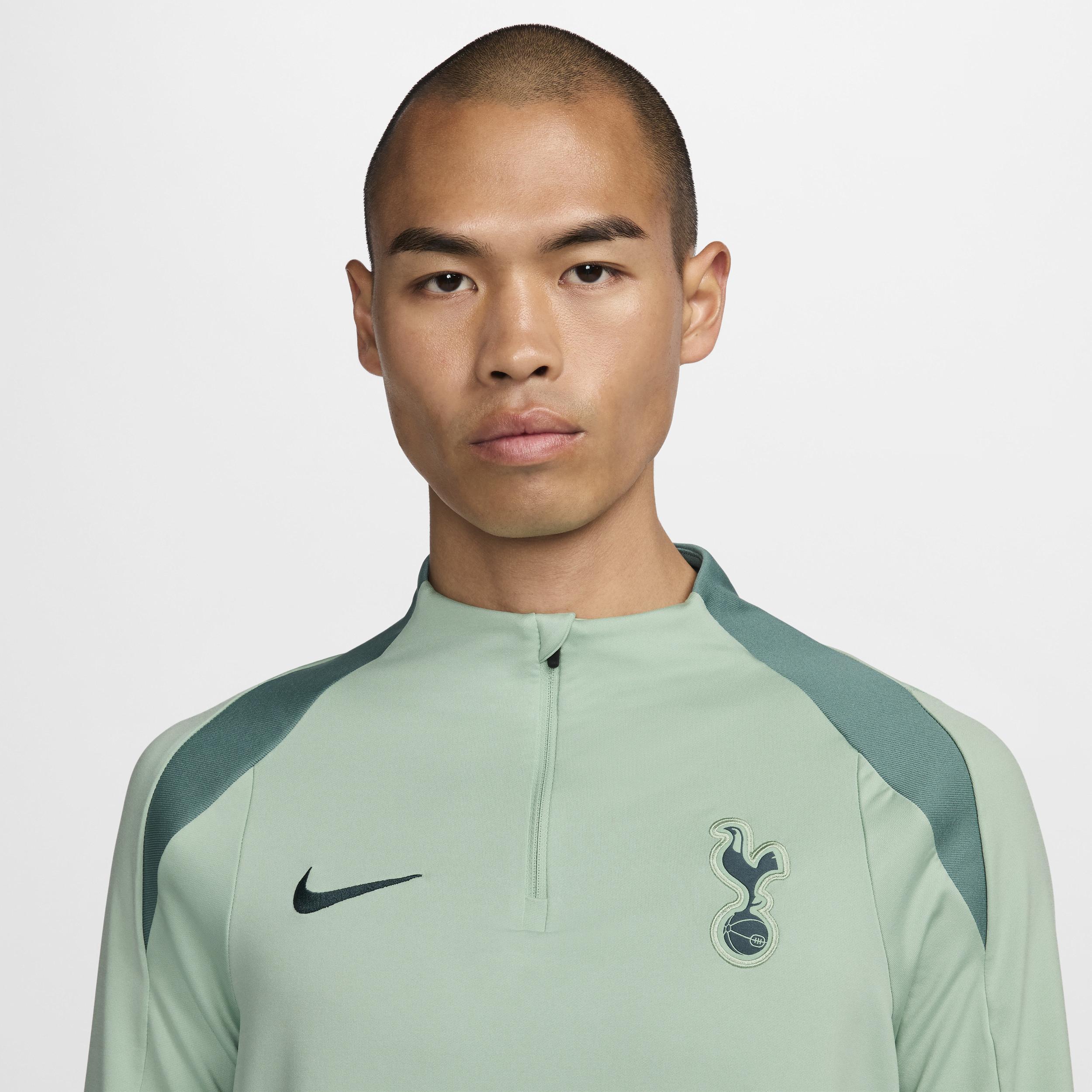 Men's Nike Green Tottenham Hotspur 2024/25 Third Strike Drill Performance Quarter-Zip Pullover Top,  Product Image