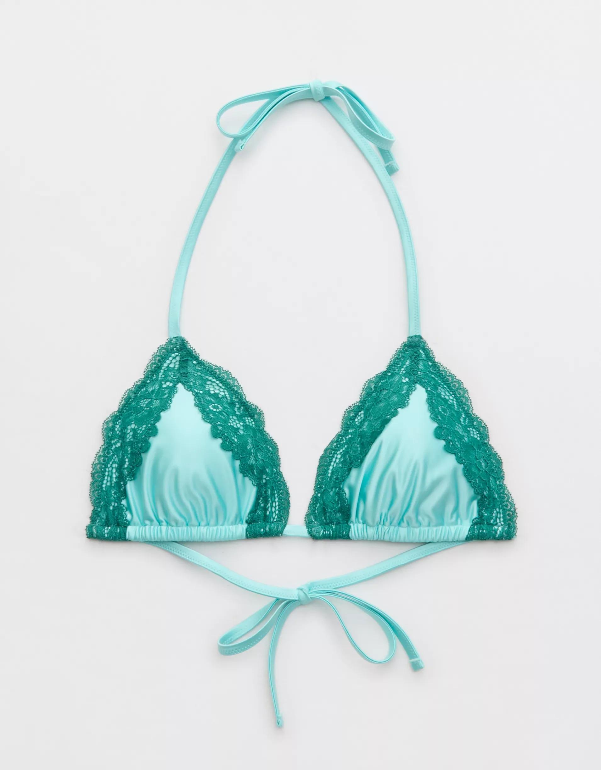 Aerie The Sun-Lover Shine Lace Bikini Top Product Image