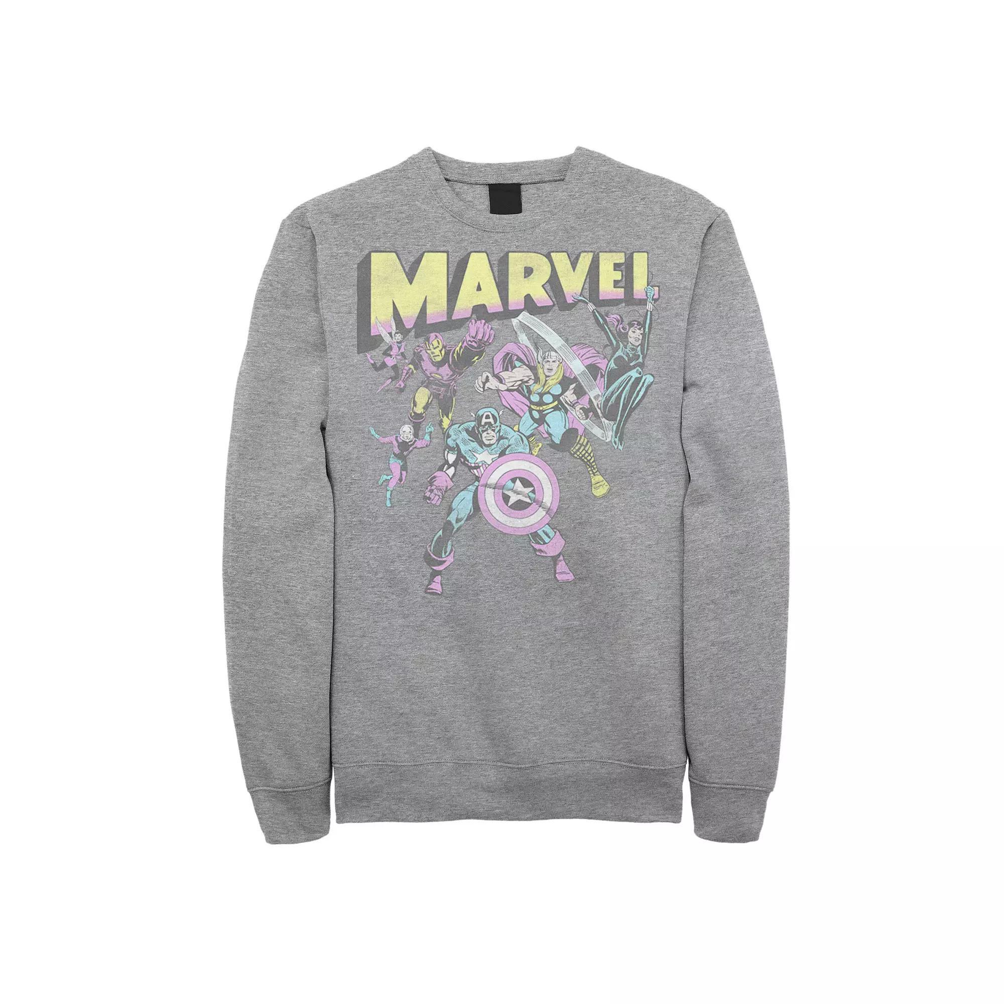 Big & Tall Fender Guitar's Arms American Flag Fleece Sweatshirt, Men's,  Product Image