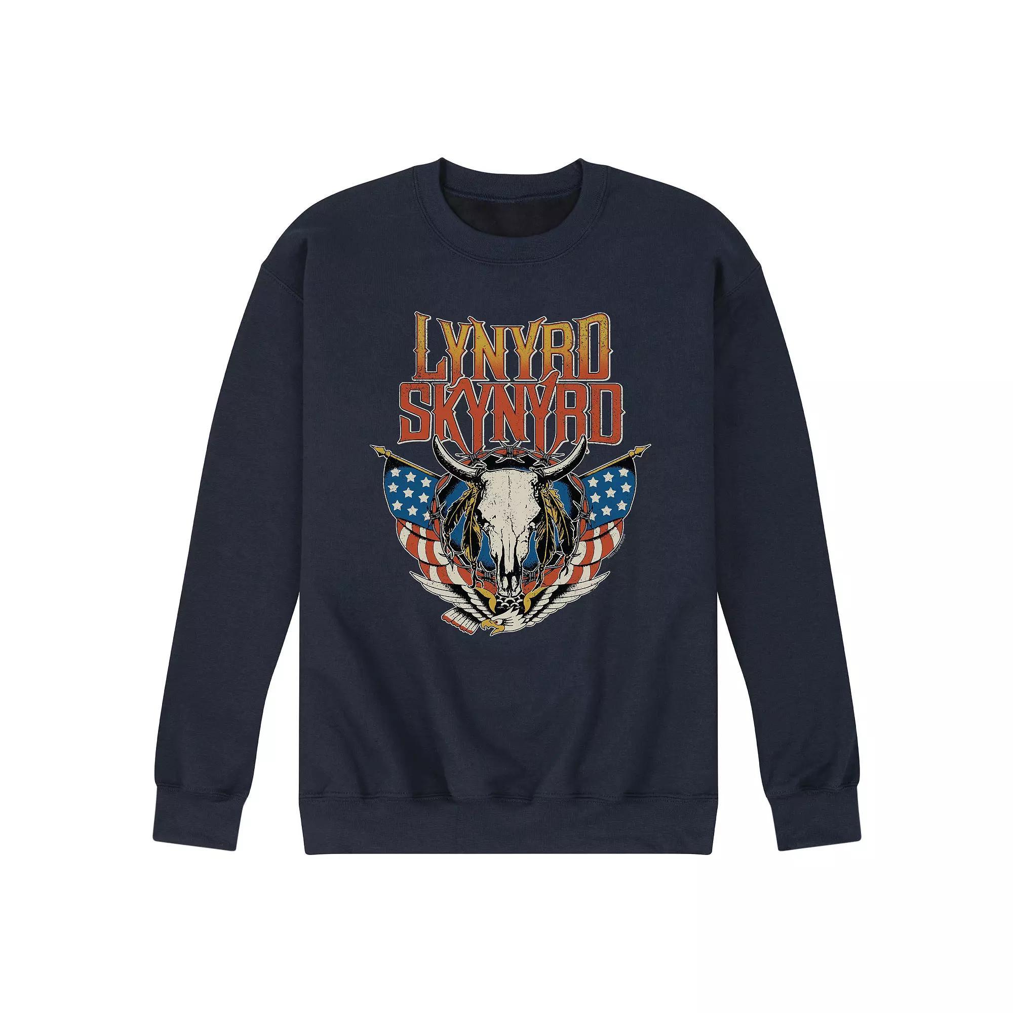Men's Lynyrd Skynyrd Steer Skull Graphic Fleece,  Product Image