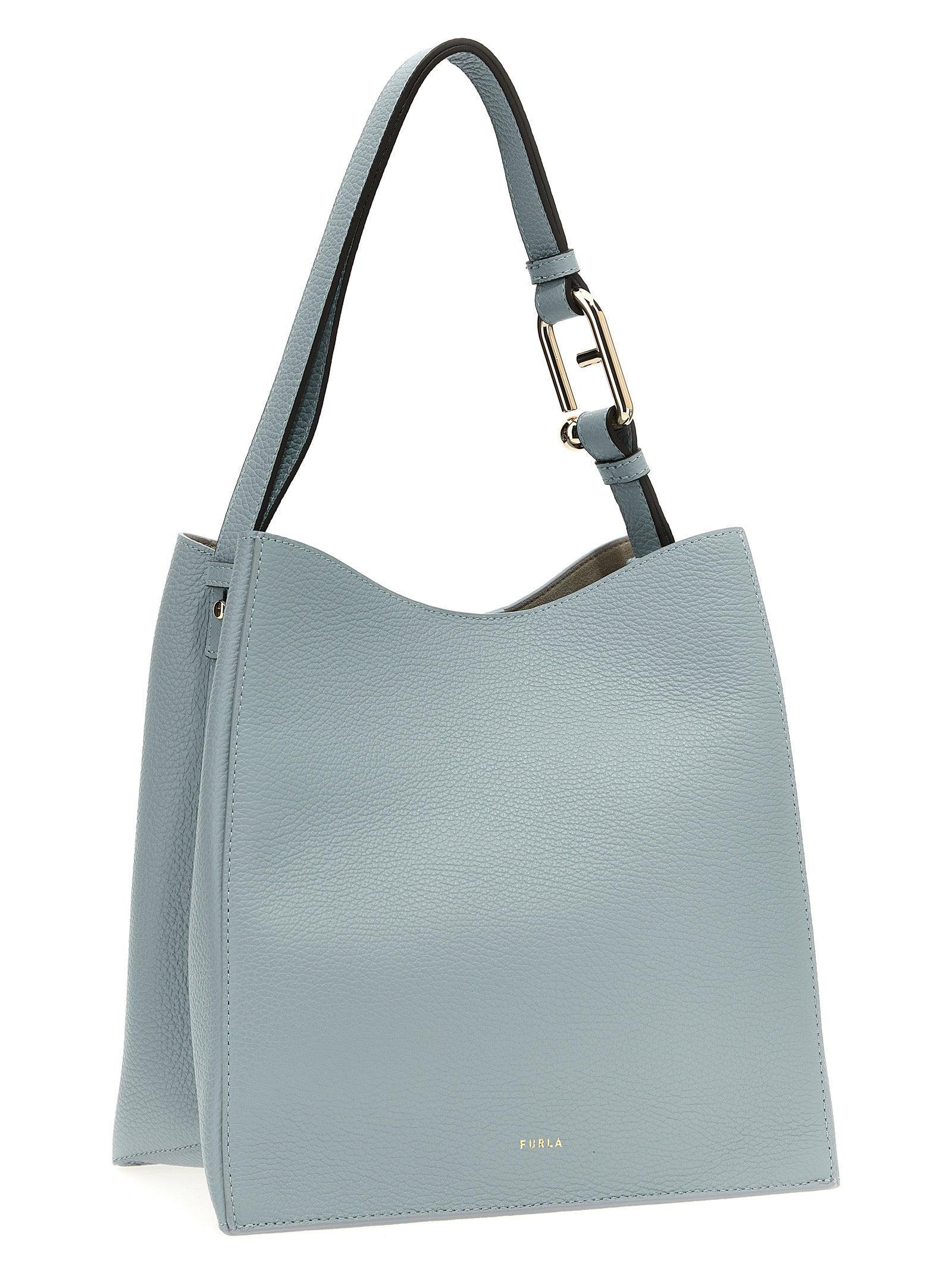 FURLA Nuvola S Shoulder Bags Light Blue Product Image