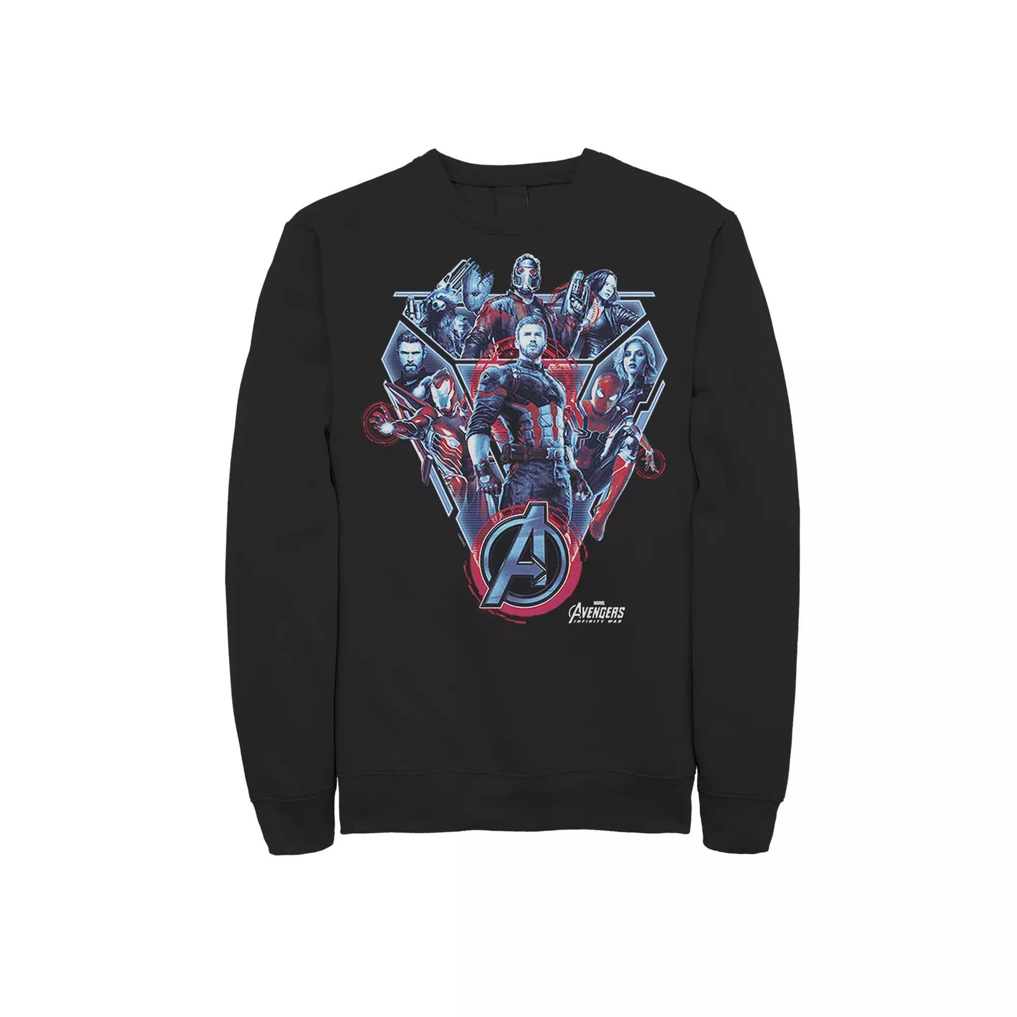 Men's Marvel Avengers: Infinity War Tech Group Sweatshirt,  Product Image