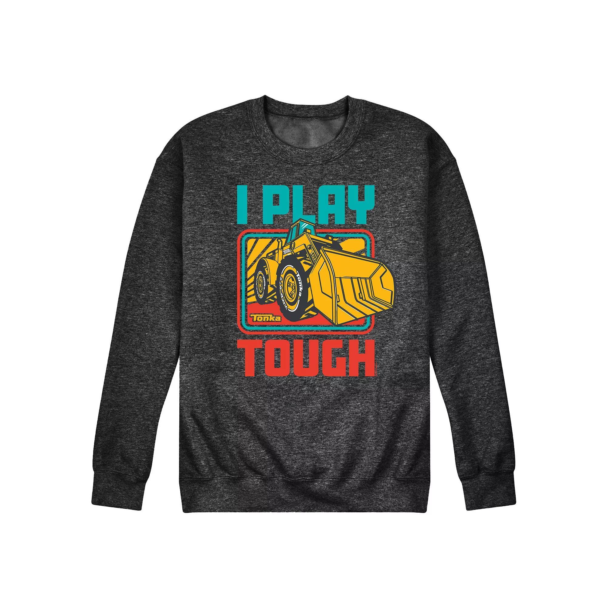 Men's Tonka I Play Tough Fleece Sweatshirt, Size: Small, Black Product Image