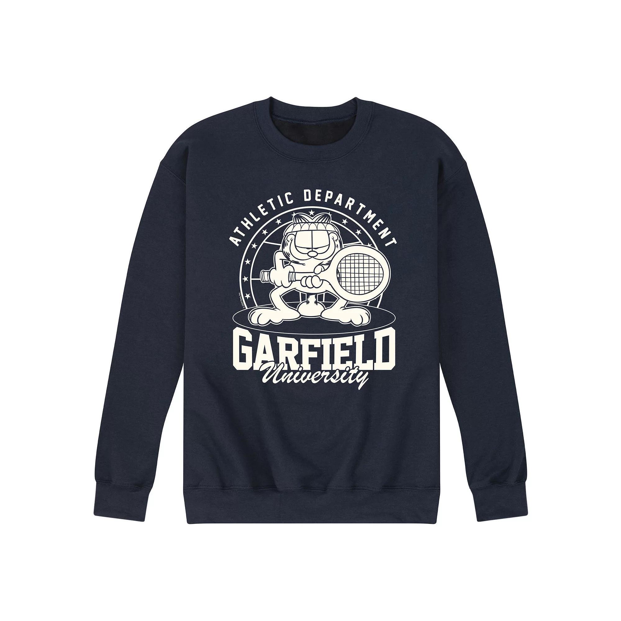 Men's Garfield Tennis Fleece Sweatshirt,  Product Image
