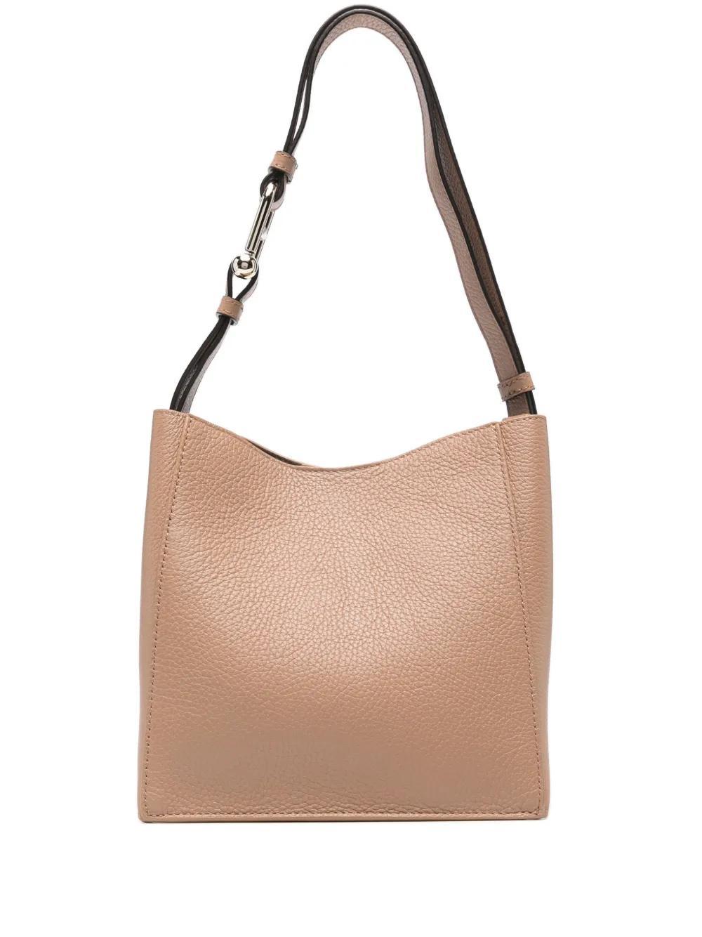 FURLA Mini Nuvola Tote Bag In Brown Product Image