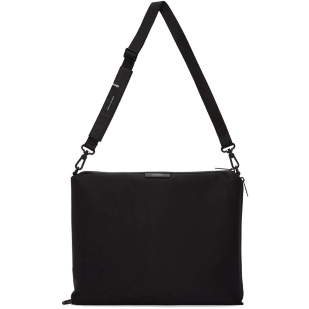 CÔTE AND CIEL Black Inn L Sleek Messenger Bag In 1 Black Product Image