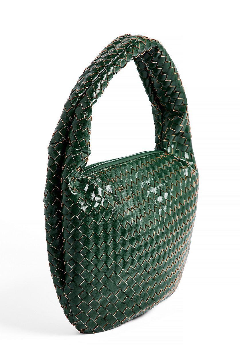 Woven Rounded Shoulder Bag Product Image