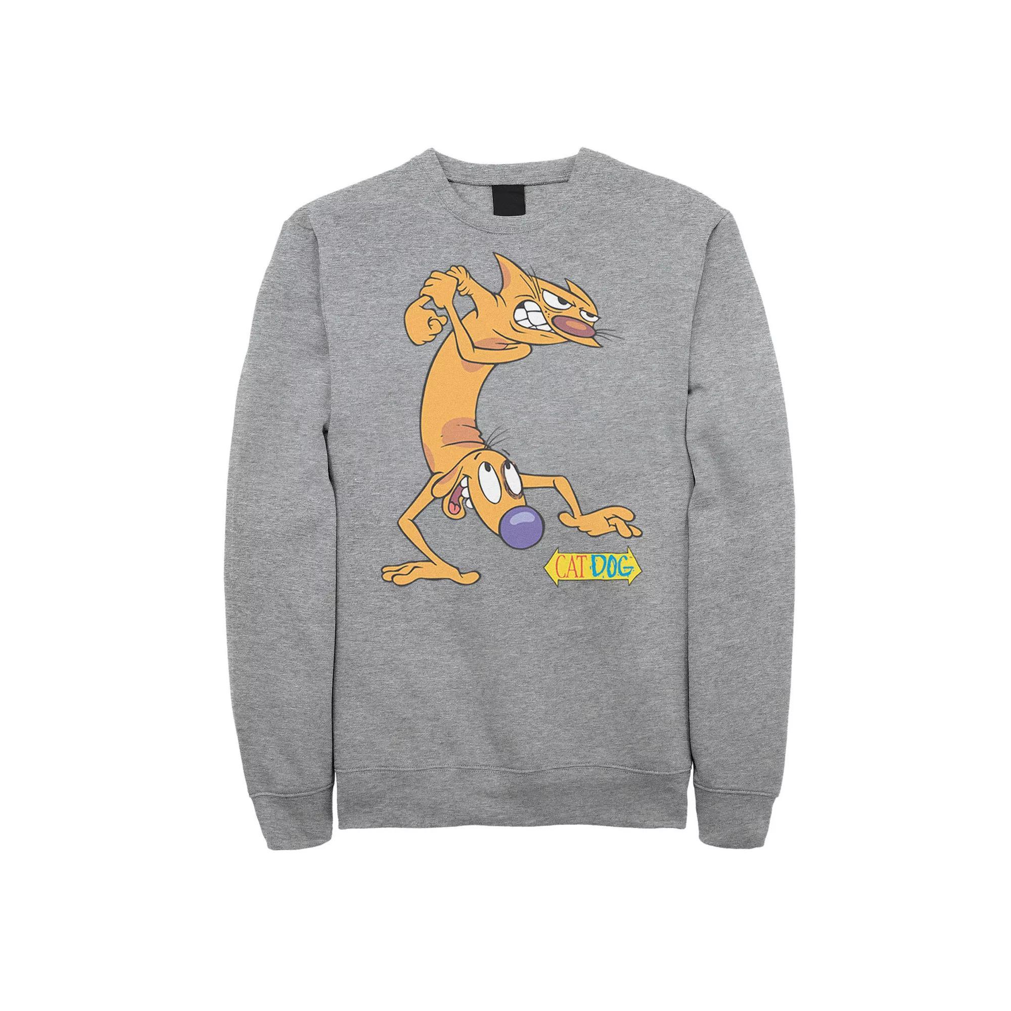 Mens Nickelodeon CatDog Tough Guys Sweatshirt, Men's,  Product Image