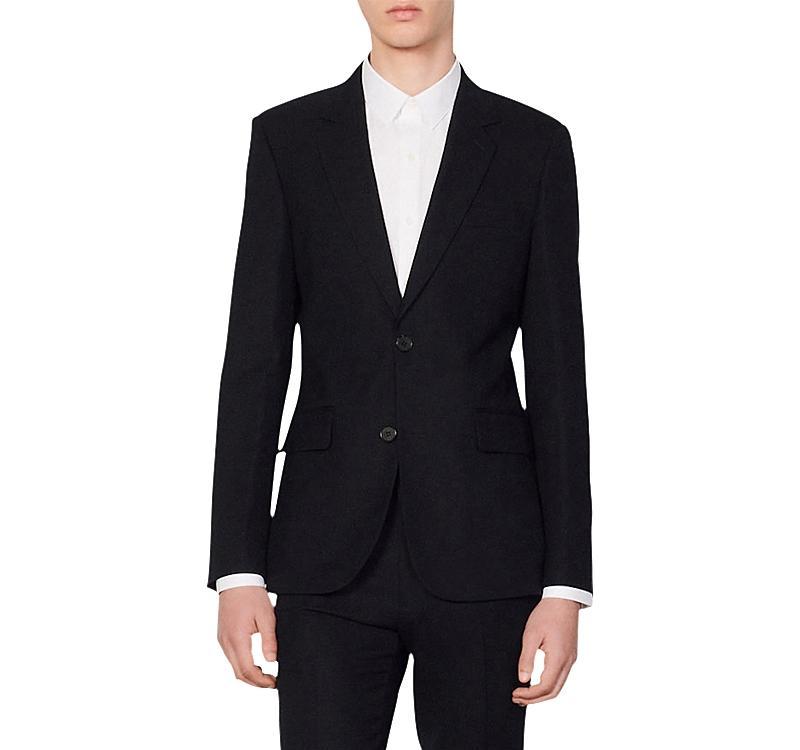 Mens Wool Suit Jacket Product Image