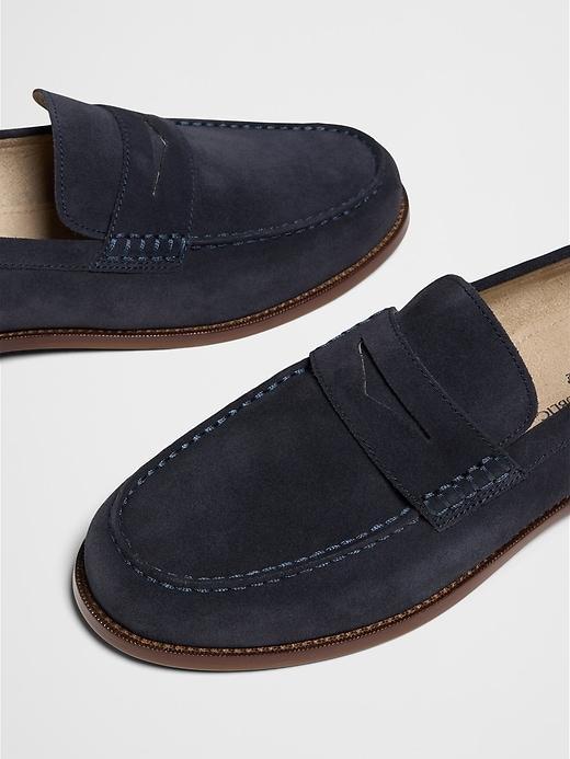 Classic Suede Penny Loafer Product Image