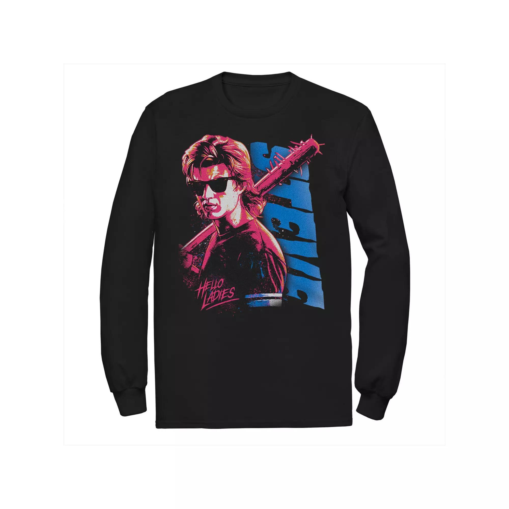 Men's Stranger Things Stevie Punk Hello Ladies Tee,  Product Image