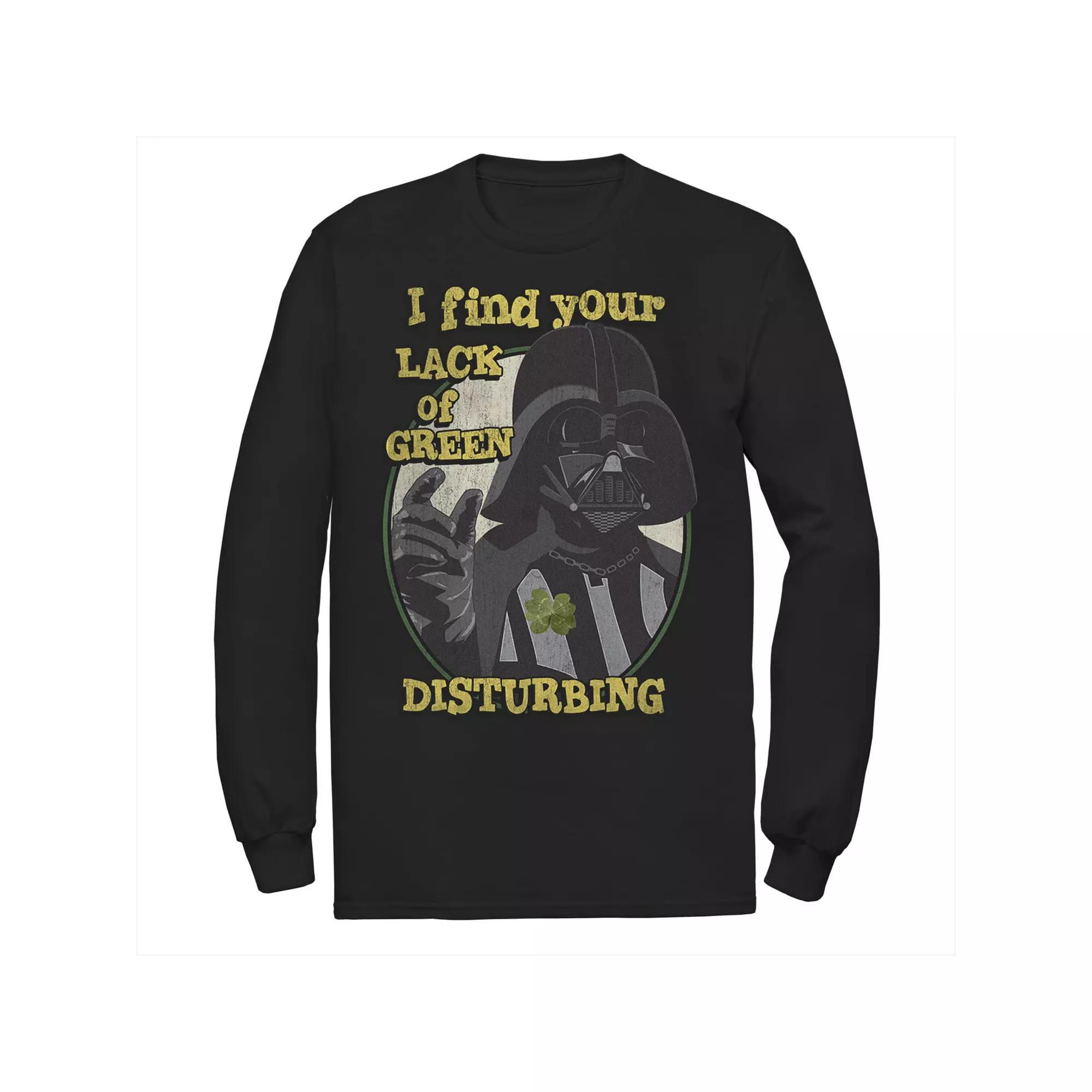 Men's Star Wars Darth Vader I find Your Lack Of Green Disturbing Tee,  Product Image
