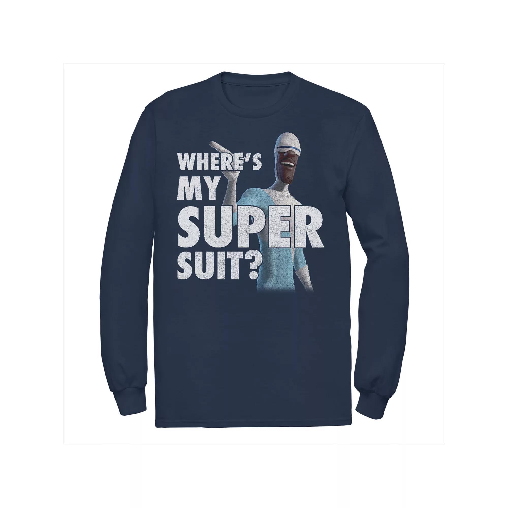 Men's Disney Pixar Incredibles Frozone Super Suit Tee,  Product Image