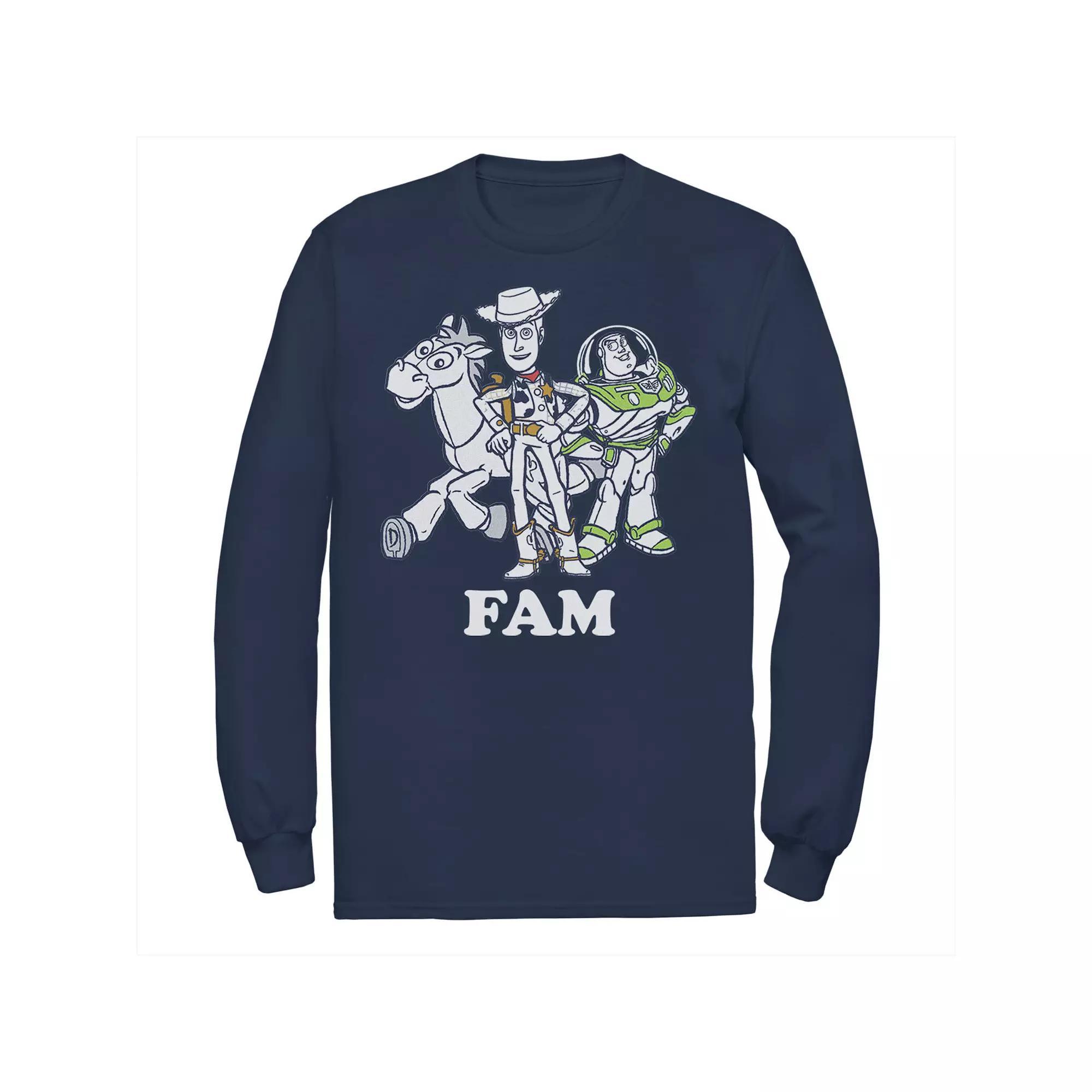 Mens Disney / Pixar Toy Story Buzz and Woody Family Tee, Men's,  Product Image