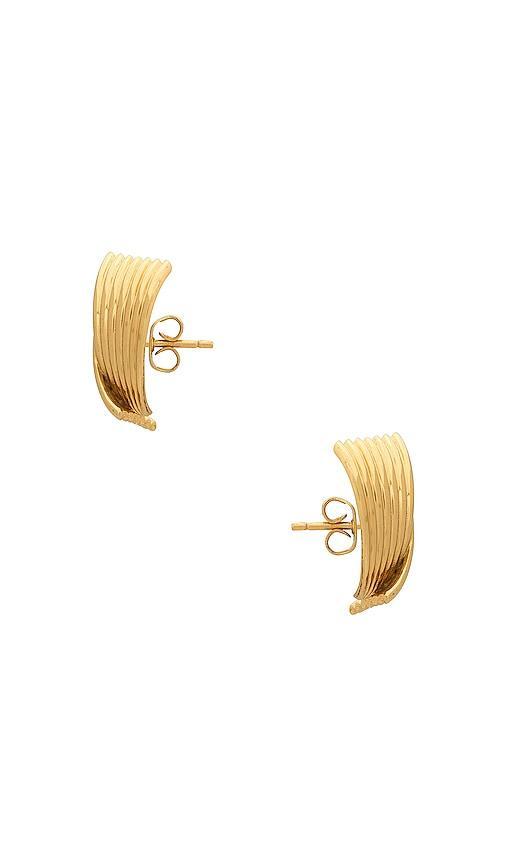 AUREUM Vienna Earrings in Metallic Product Image