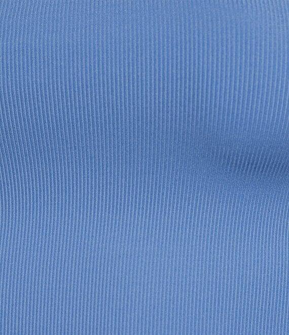 VAN WINKLE & CO. Flat Ribbed Sleeveless Square Neck Cropped Tank Product Image