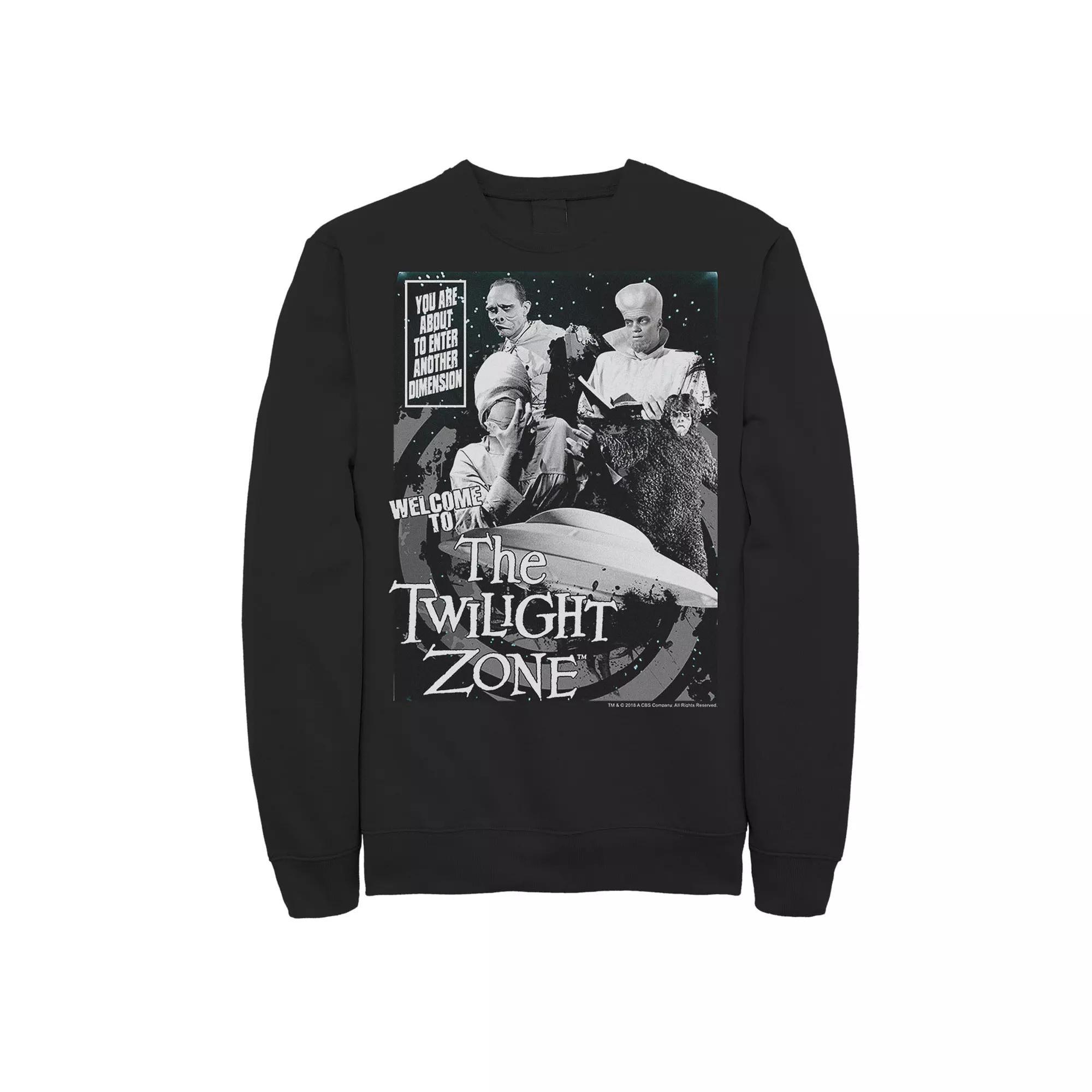 Men's Twilight Zone About To Enter Another Dimension Sweatshirt,  Product Image