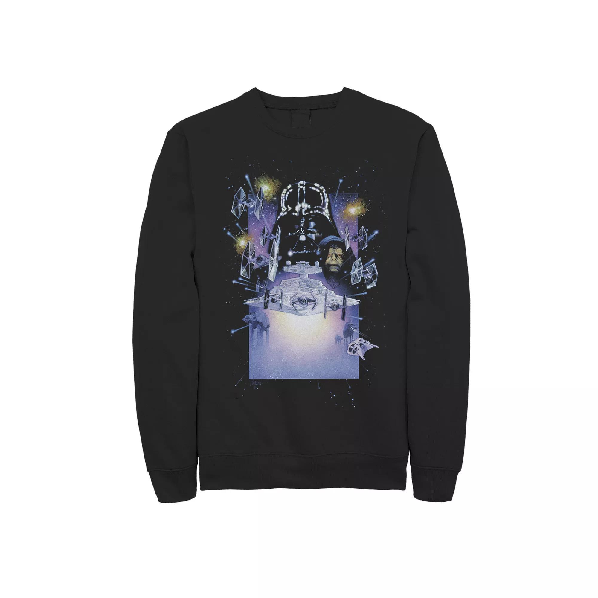 Men's Star Wars Vader Sweatshirt, Size: Small, Black Product Image