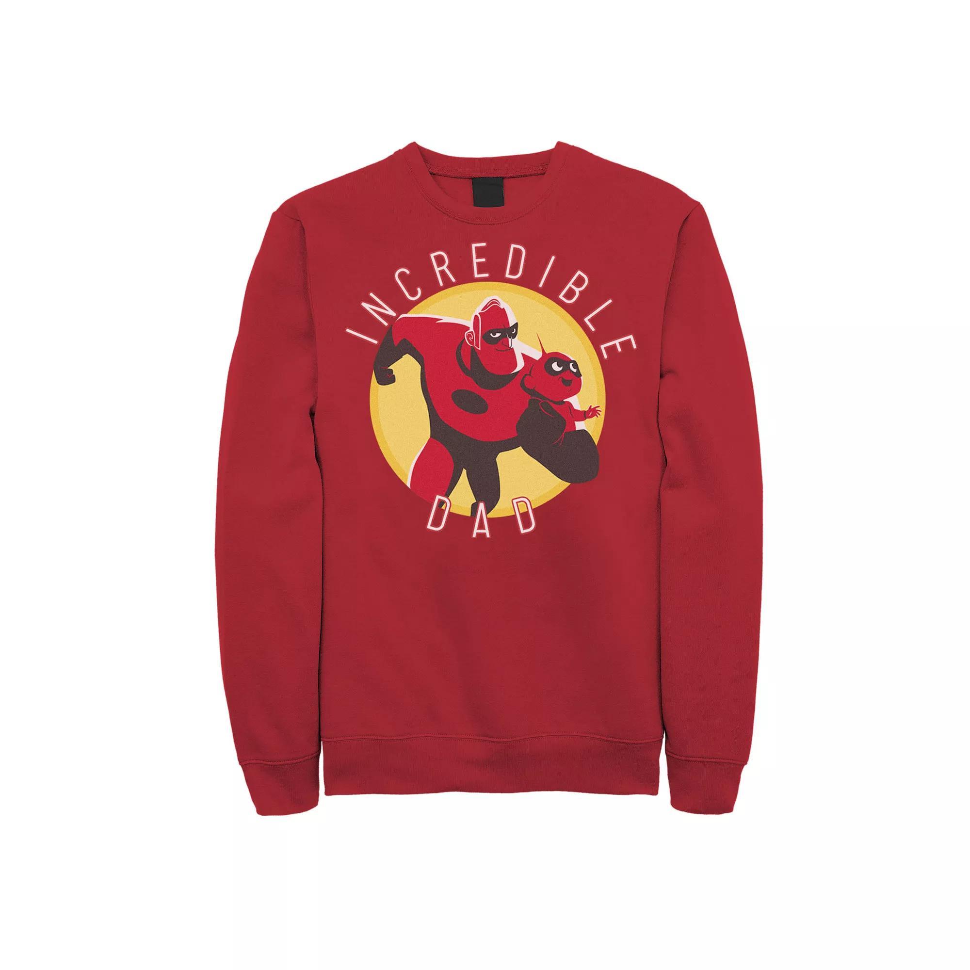 Disney / Pixar's The Incredibles 2 Bob Parr Men's Incredible Dad Sweatshirt, Size: Large Product Image
