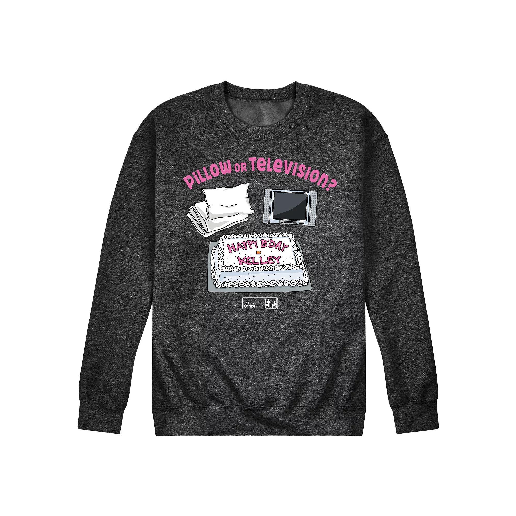 Men's The Office Pillow Or Television Sweatshirt,  Product Image