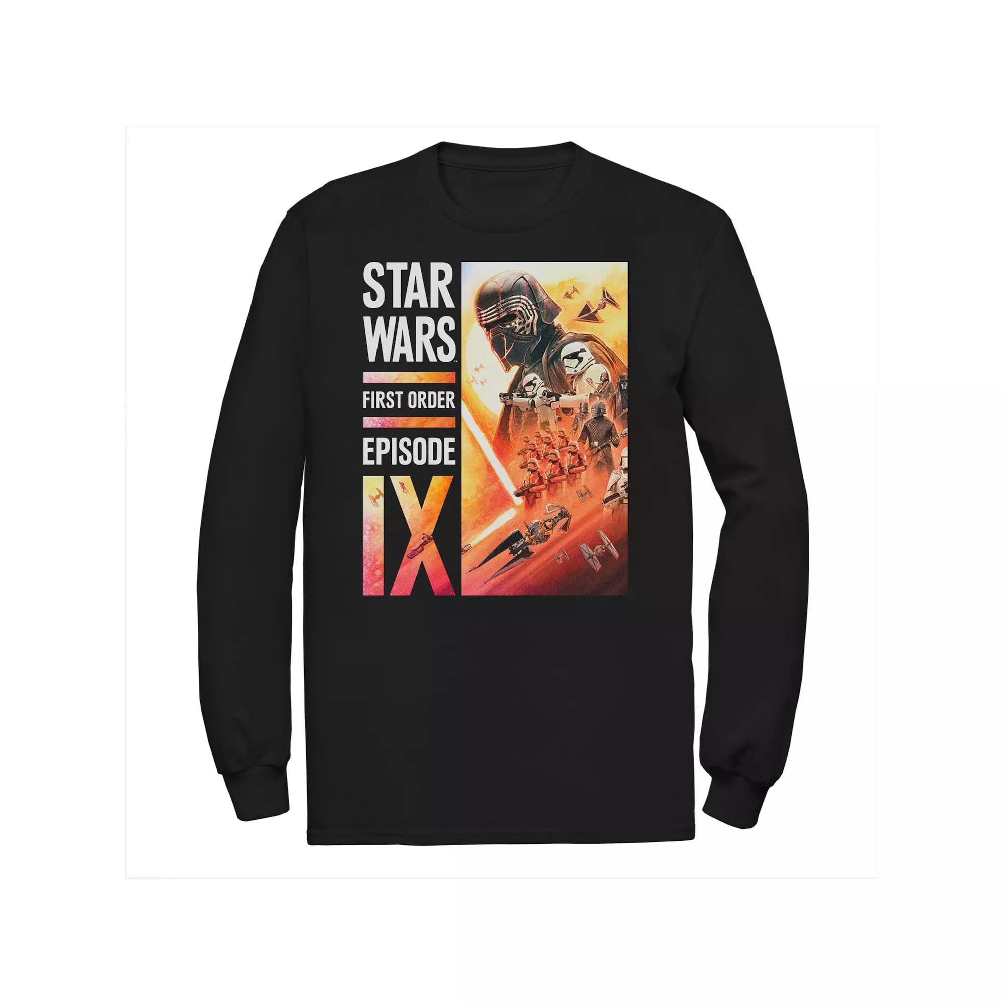 Men's Star Wars The Rise of Skywalker First Order Glow Tee,  Product Image