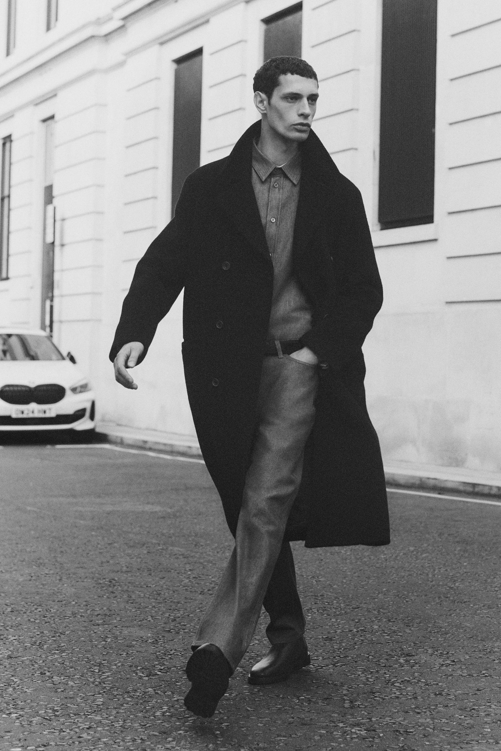 RELAXED DENIM OVERSHIRT Product Image