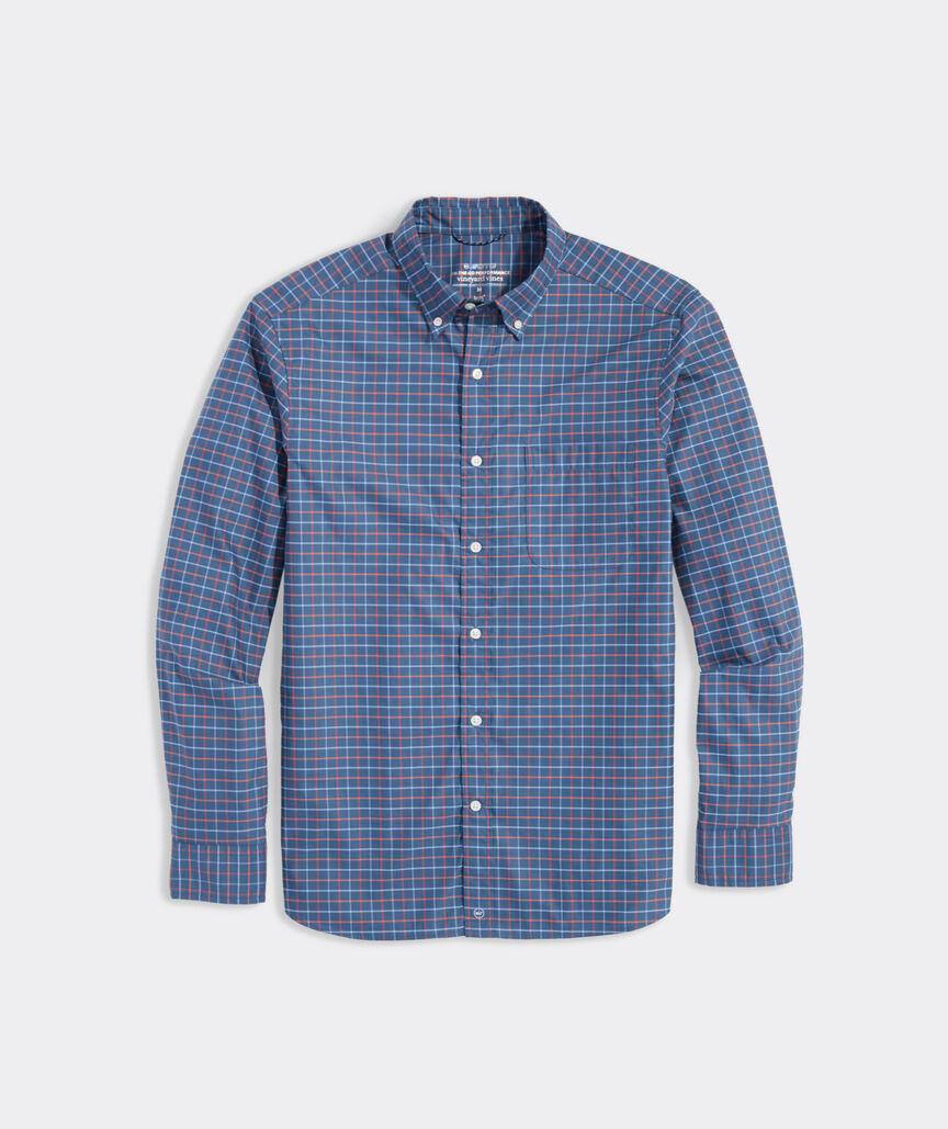 Tattersall Performance Cotton Shirt Product Image