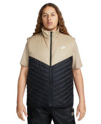 Nike Mens Windrunner Thermore Fill Midweight Vest - Black/White Product Image