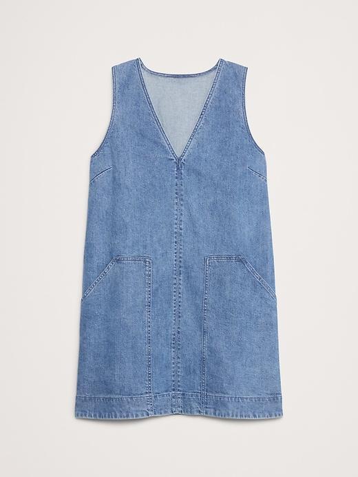 Denim Shift Dress Product Image