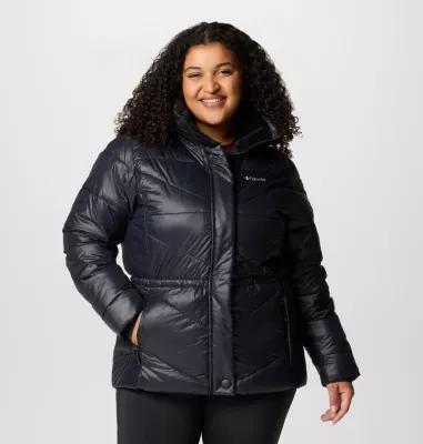 Columbia Women's Peak to Park III Insulated Hooded Jacket - Plus Size- Product Image