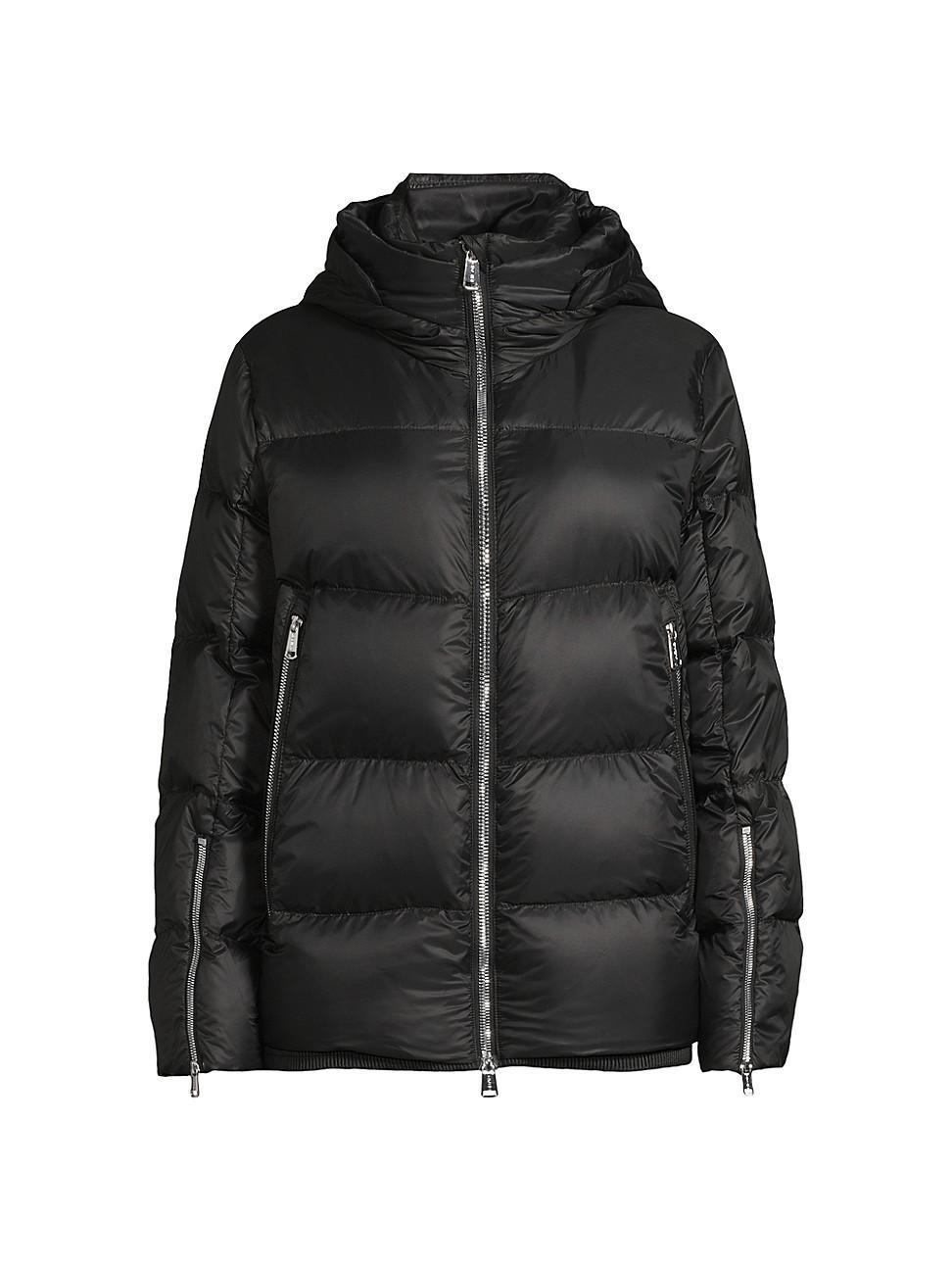 Womens Tiffany Hooded Down Jacket Product Image