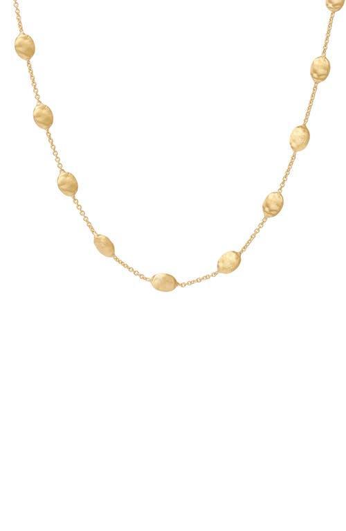 Marco Bicego 18K Yellow Gold Siviglia Bead Station Necklace, 16 Product Image