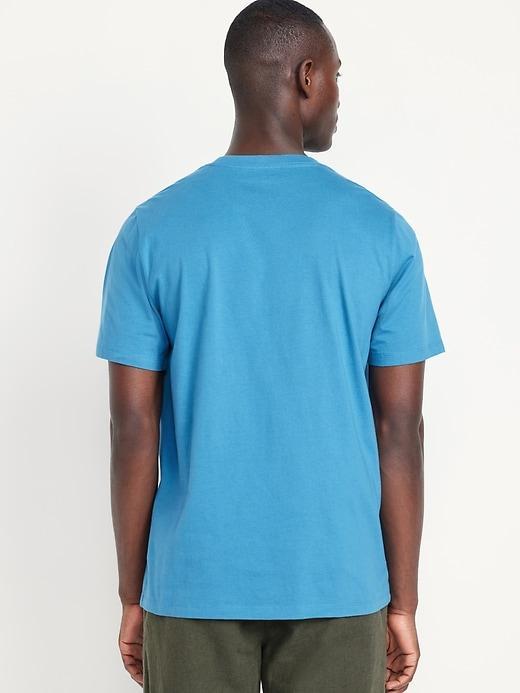 Crew-Neck Pocket T-Shirt Product Image