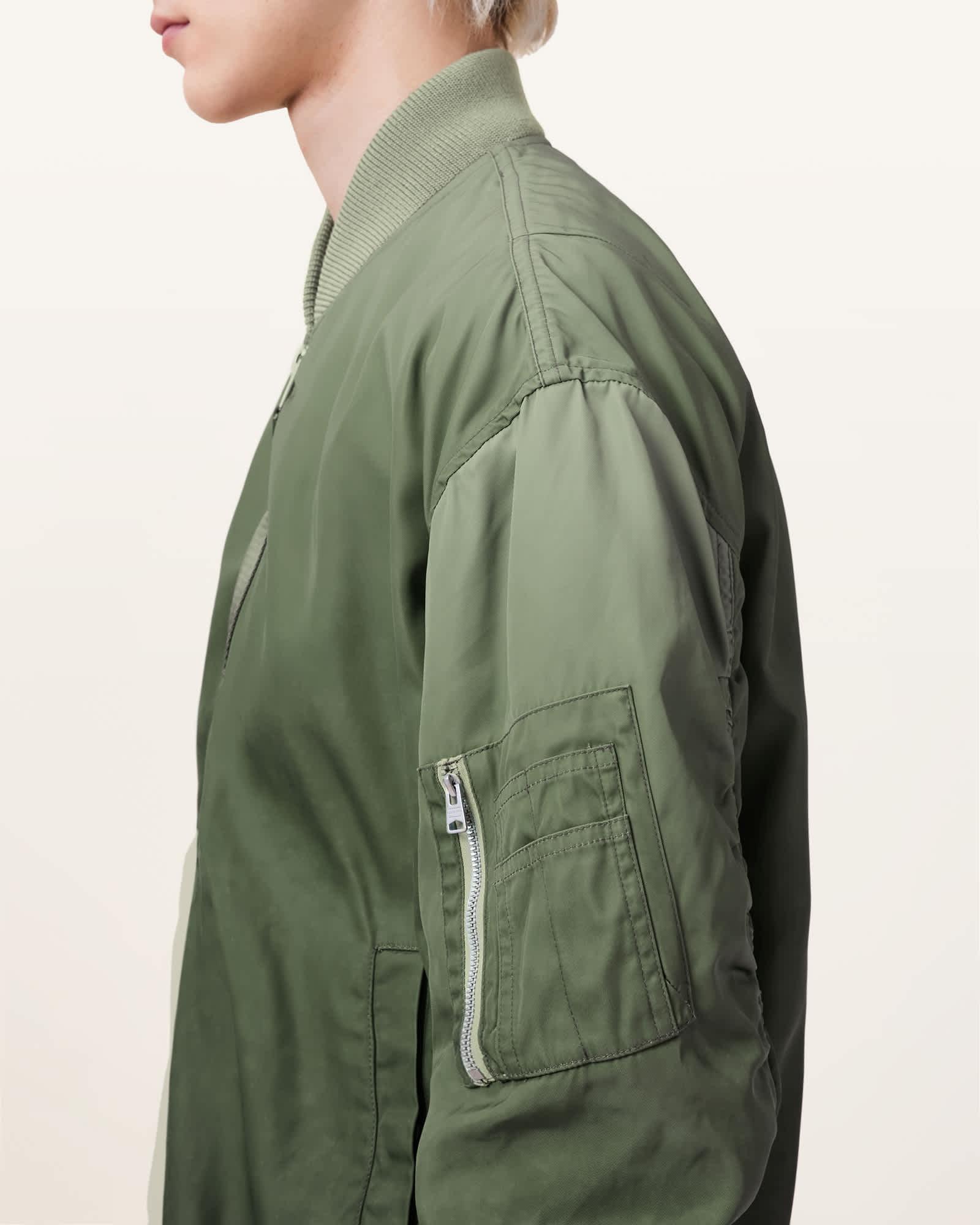Cascade Relaxed Fit Bomber Jacket Product Image