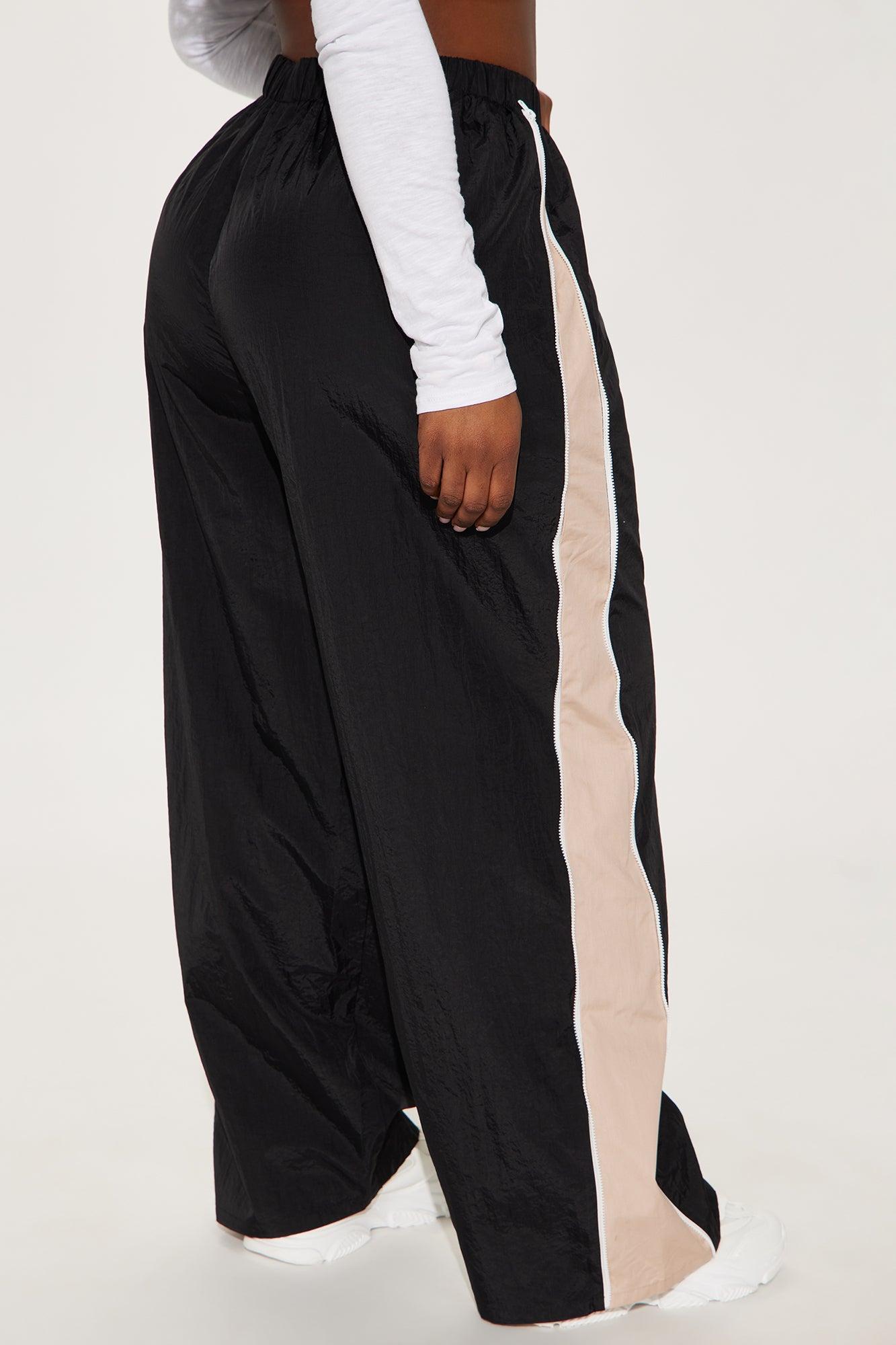 New Beginnings Windbreaker Track Pant - Black/combo Product Image