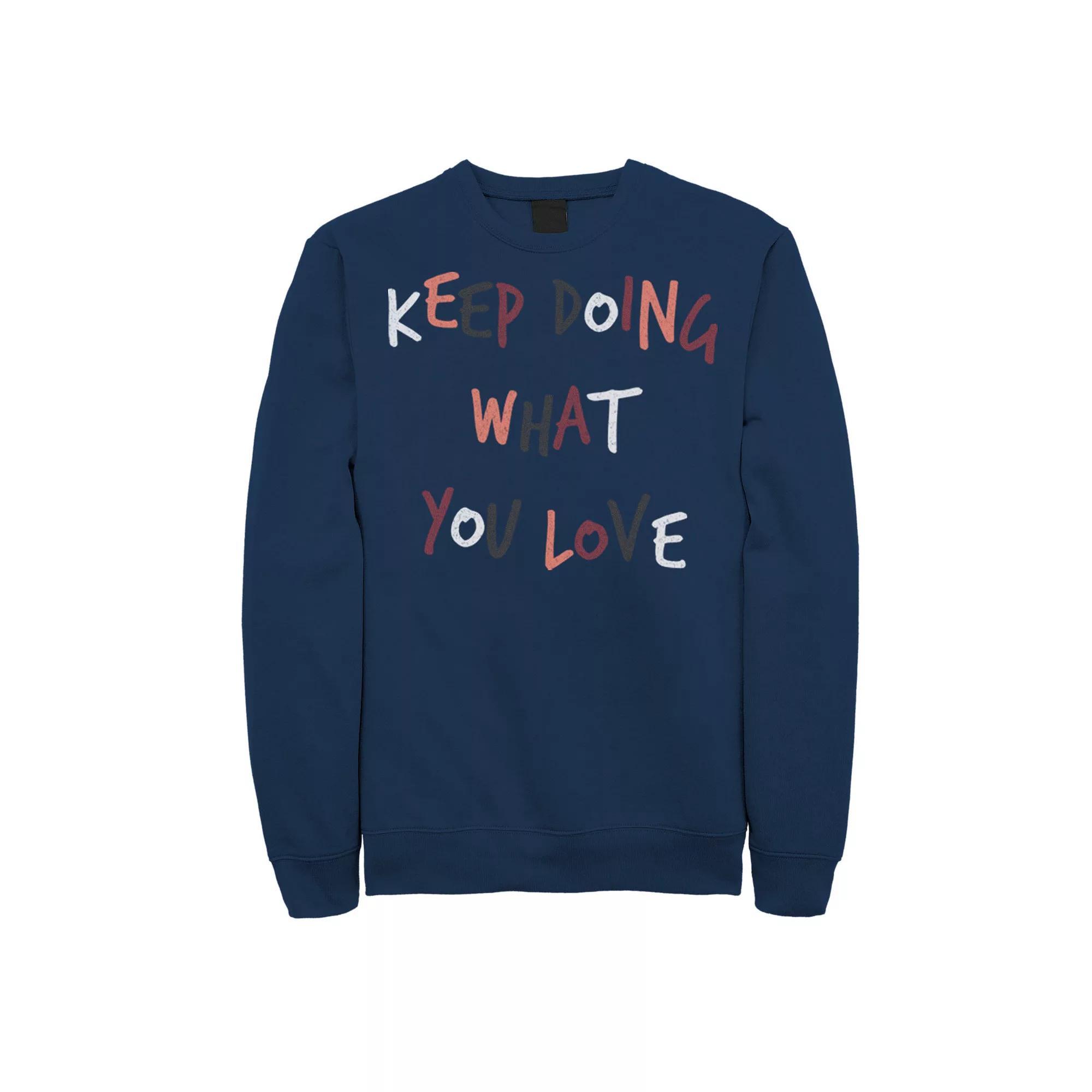 Disney's Lilo & Stitch Valentine's Day Heart Stitch Men's Sweatshirt,  Product Image