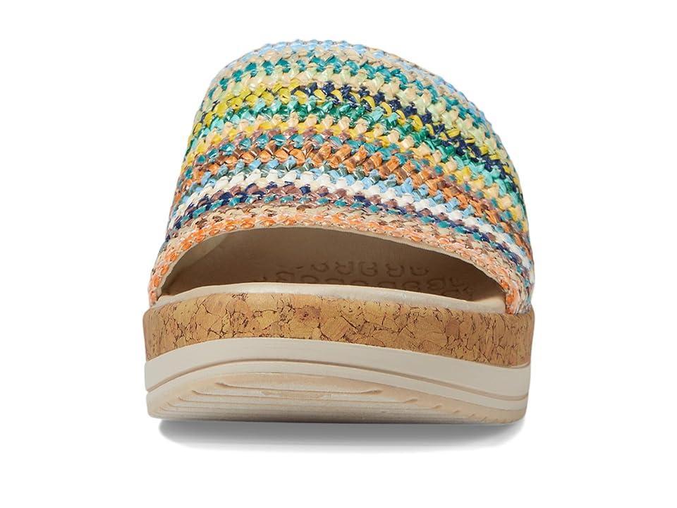 Bzees Runaway Slip-On Wedge Slides Fabric) Women's Sandals Product Image