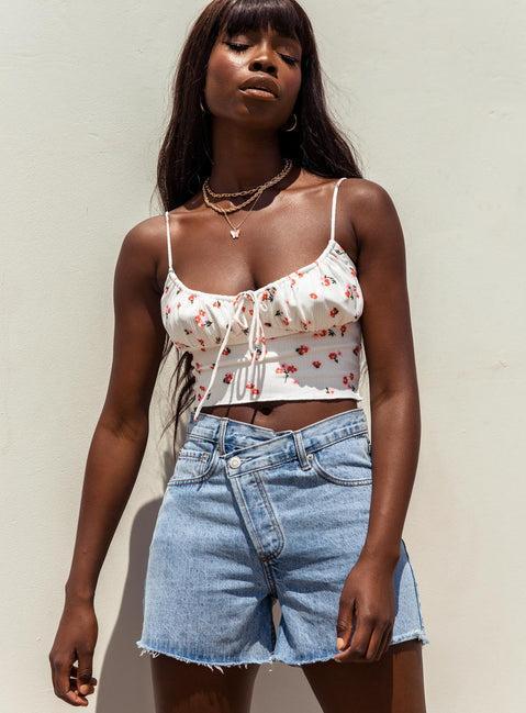 Xena Denim Shorts Tall Product Image