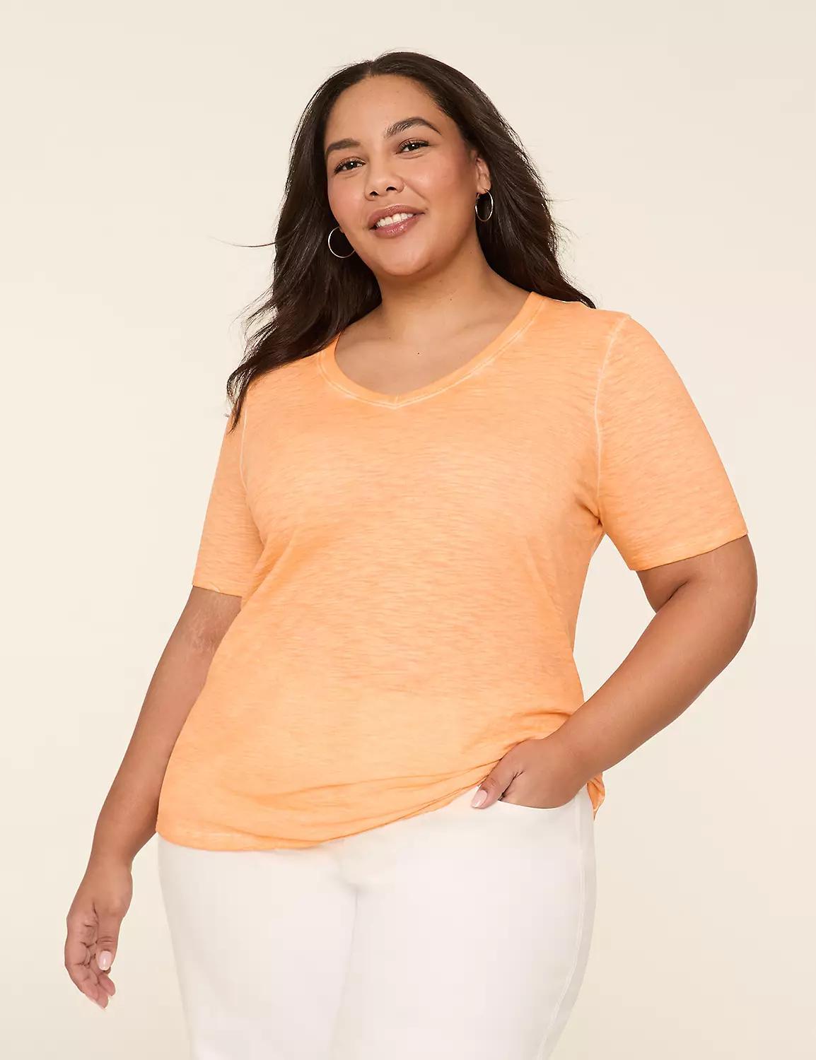 Perfect Sleeve V-Neck Tee Product Image