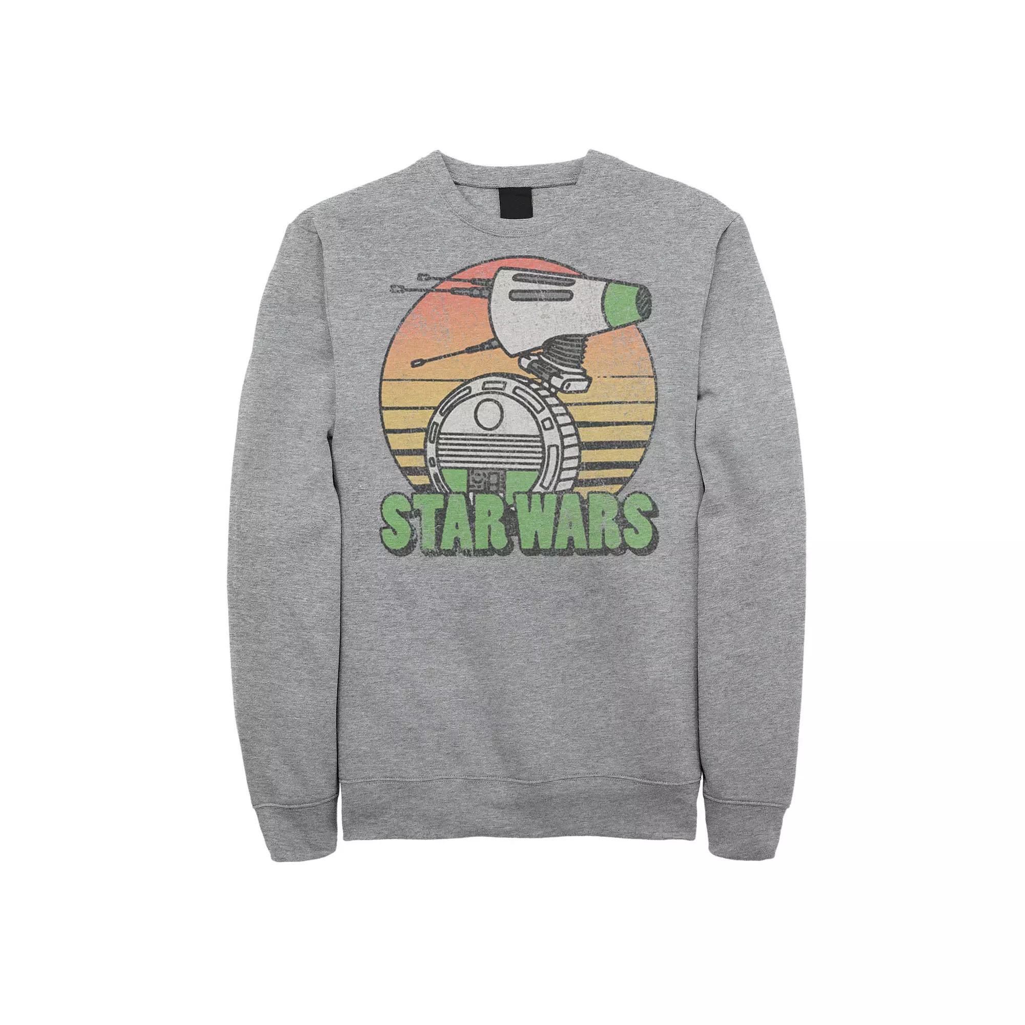 Men's Star Wars The Rise of Skywalker Retro D-0 Sunset Fleece,  Product Image