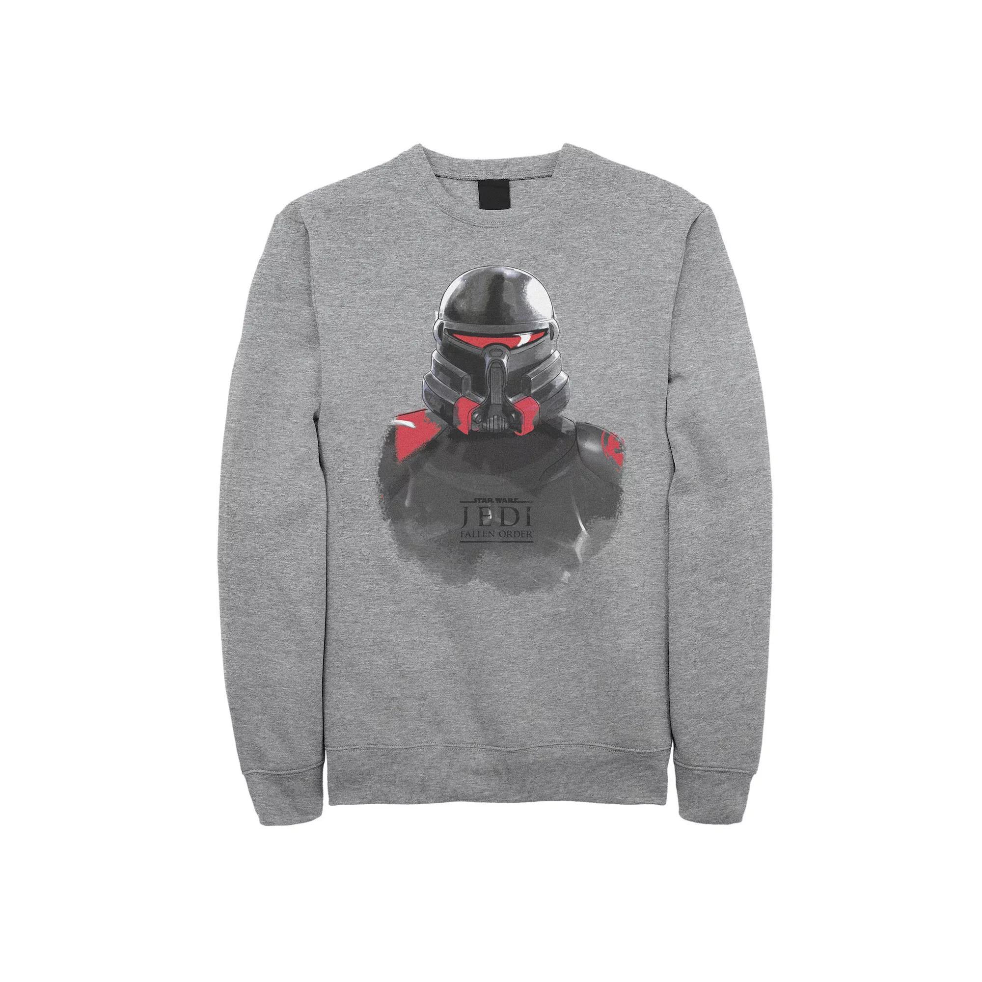 Men's Star Wars Jedi Fallen Order Purge Trooper Sweatshirt, Size: XXL, Athletic Grey Product Image