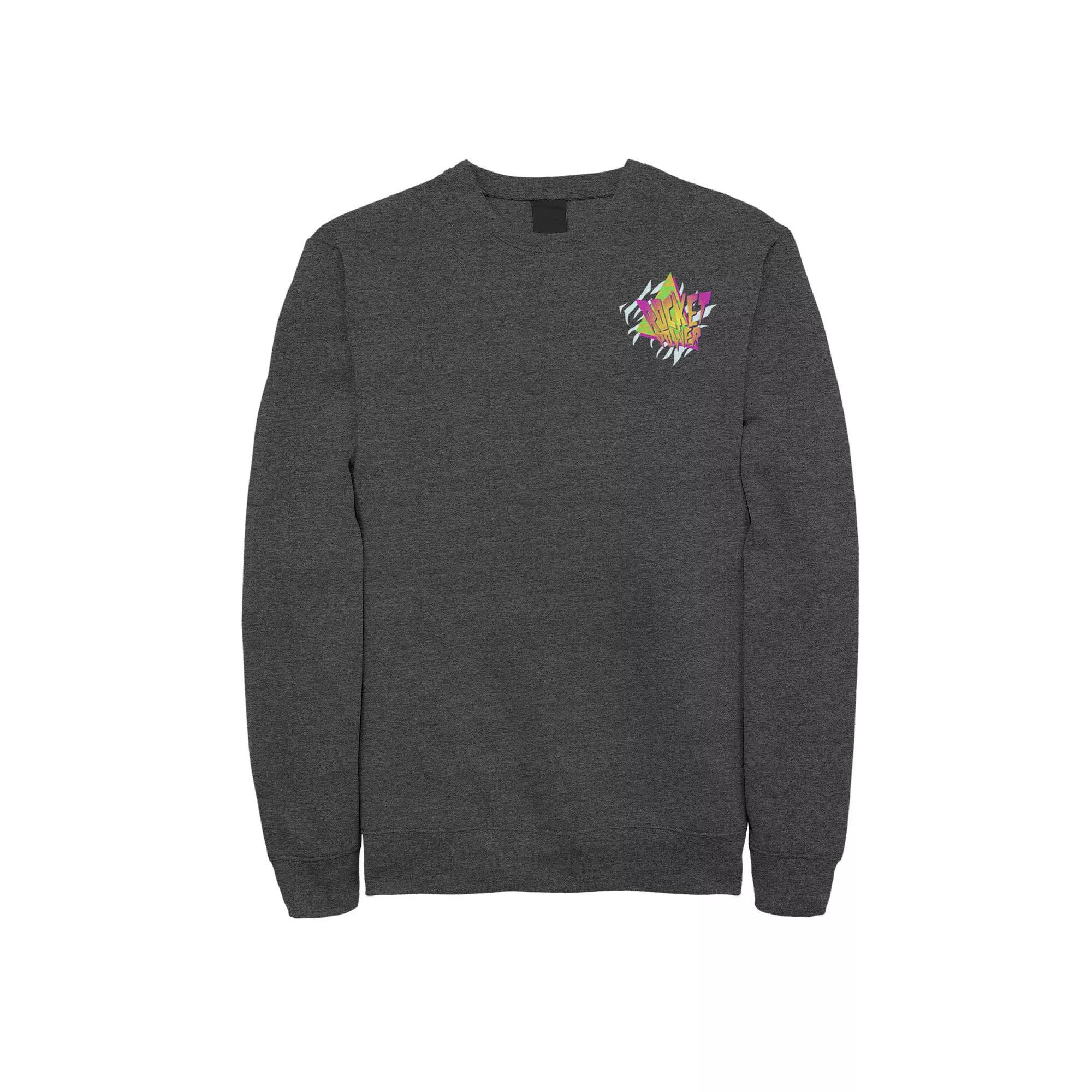 Men's Jurassic Park Spray Painted Stencil Logo Sweatshirt,  Product Image