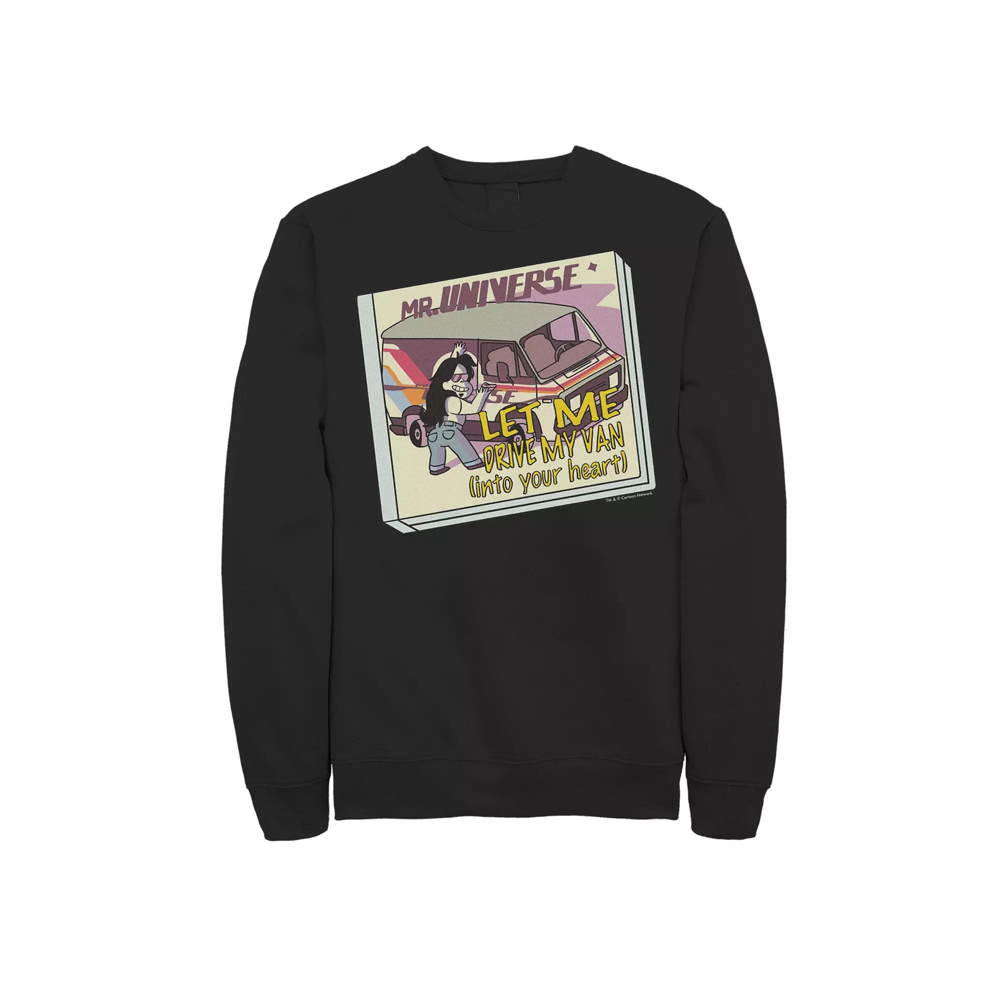 Men's CN Steven Universe Drive Into Your Heart Fleece Pullover,  Product Image