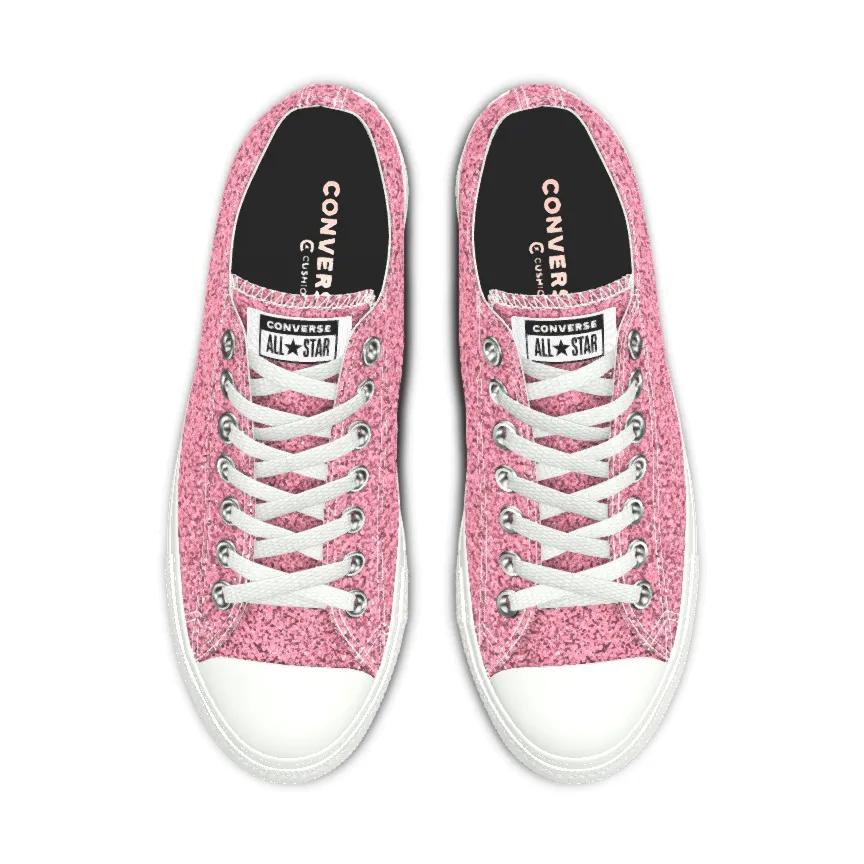 Custom Chuck Taylor All Star Glitter Low Top Comfort Product Image