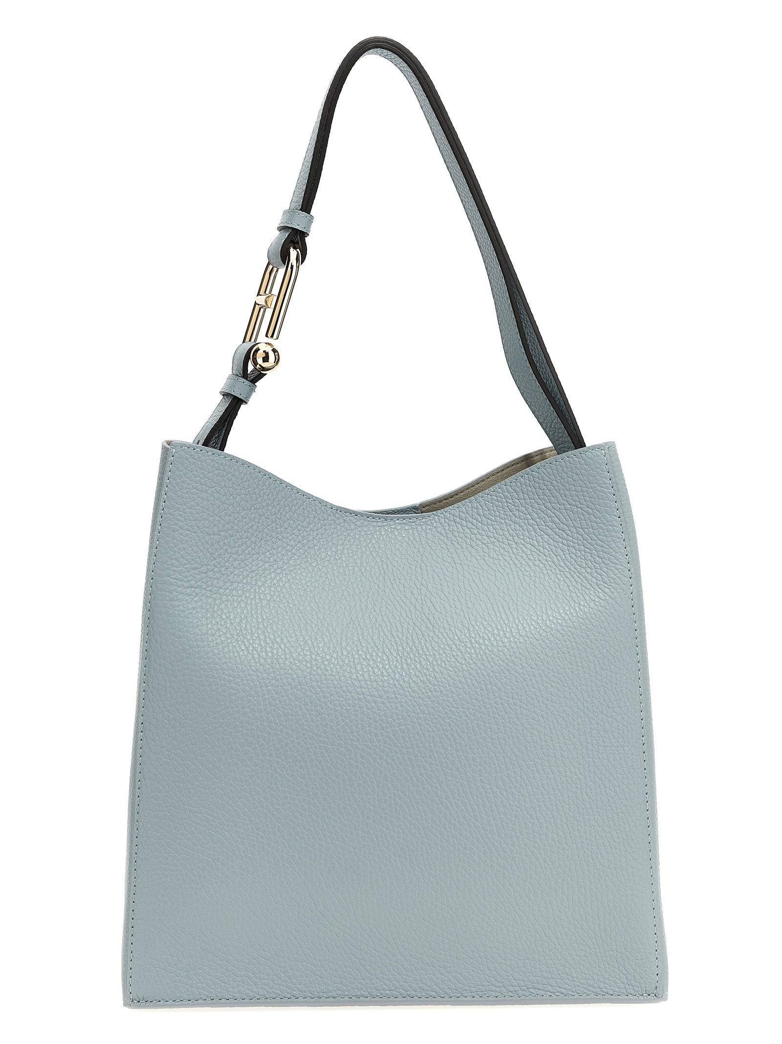 FURLA Nuvola S Shoulder Bags Light Blue Product Image