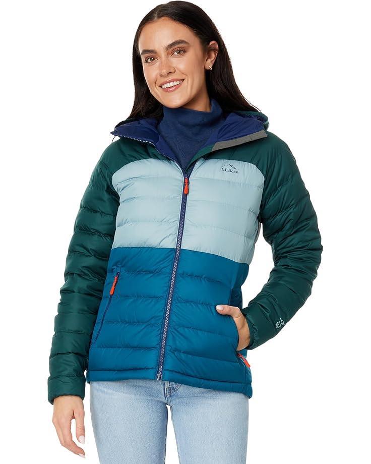 Bean's Down Jacket Color-Block Product Image