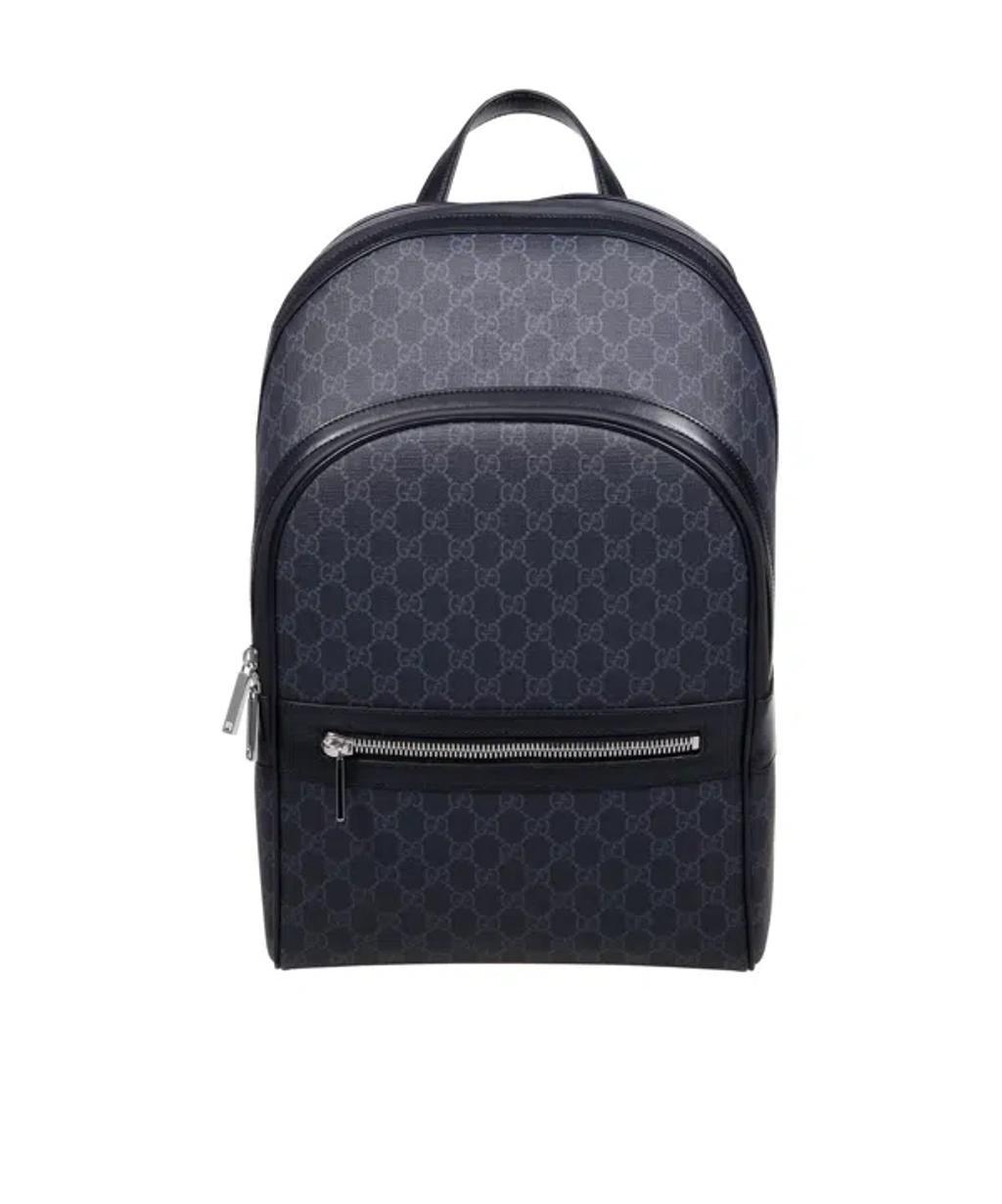 GUCCI Monogrammed Backpack In Black Product Image