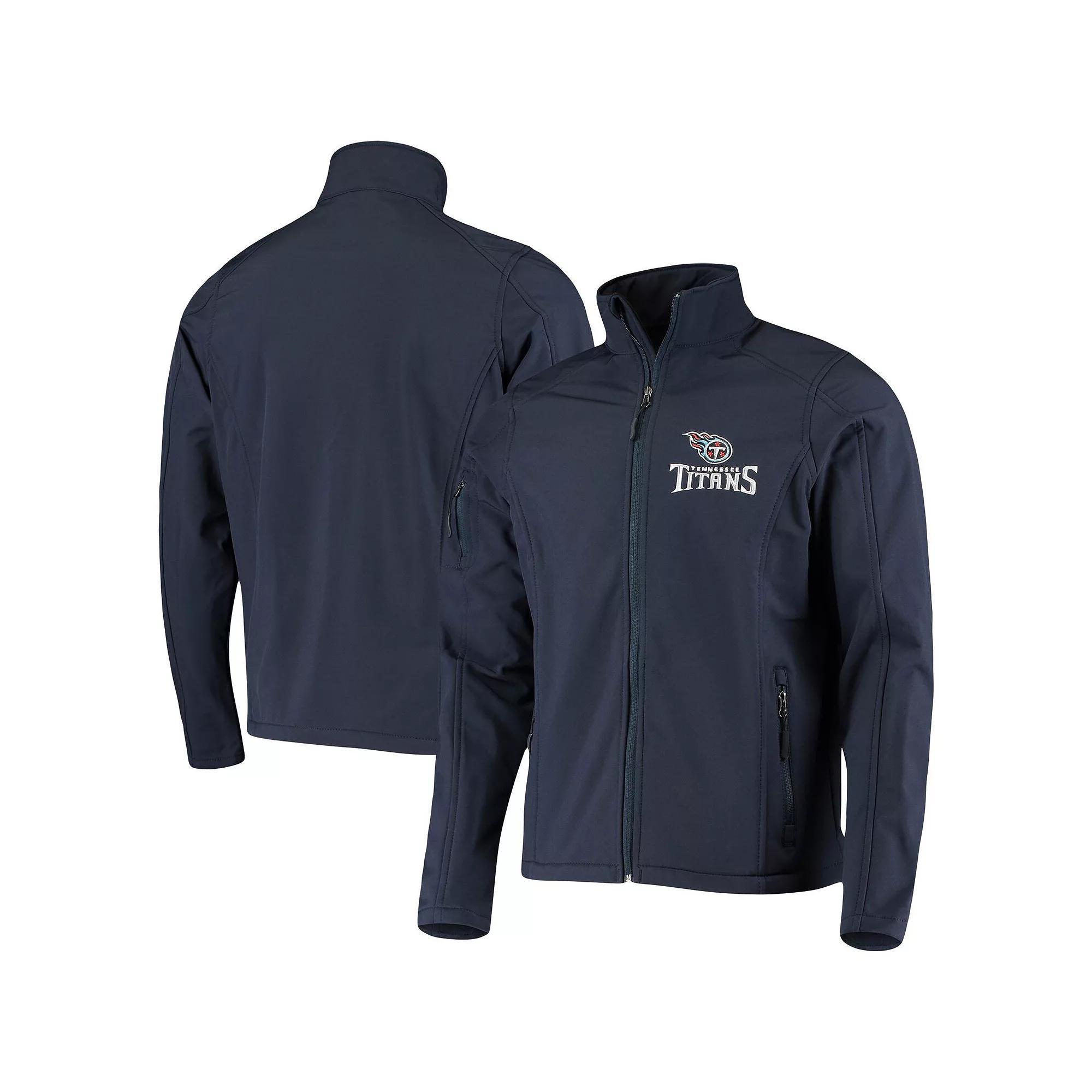 Men's Dunbrooke Navy New England Patriots Sonoma Softshell Full-Zip Jacket, Size: Large, Blue Product Image